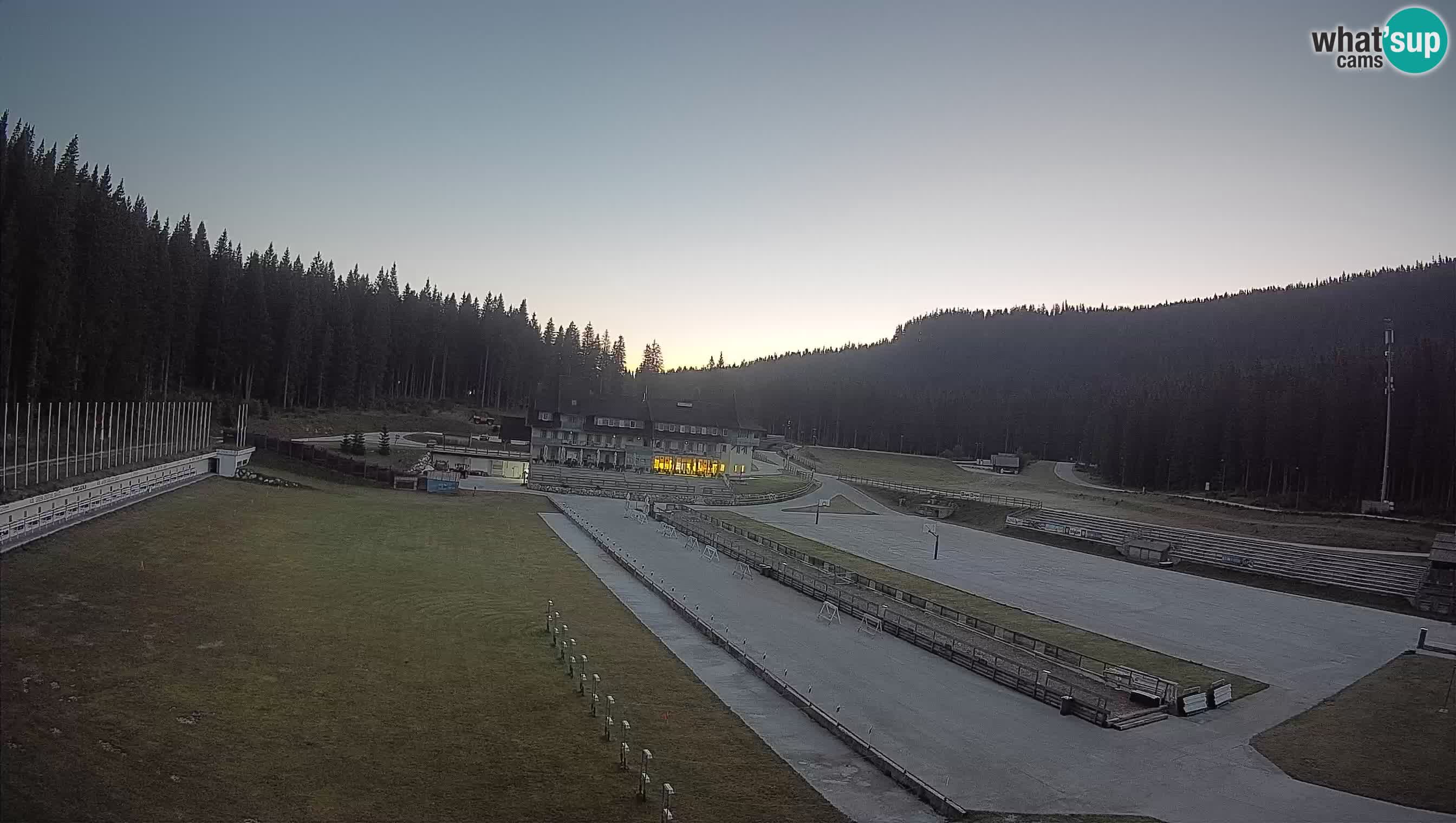 Webcam Pokljuka – Biathlon-Stadion Rudno Polje