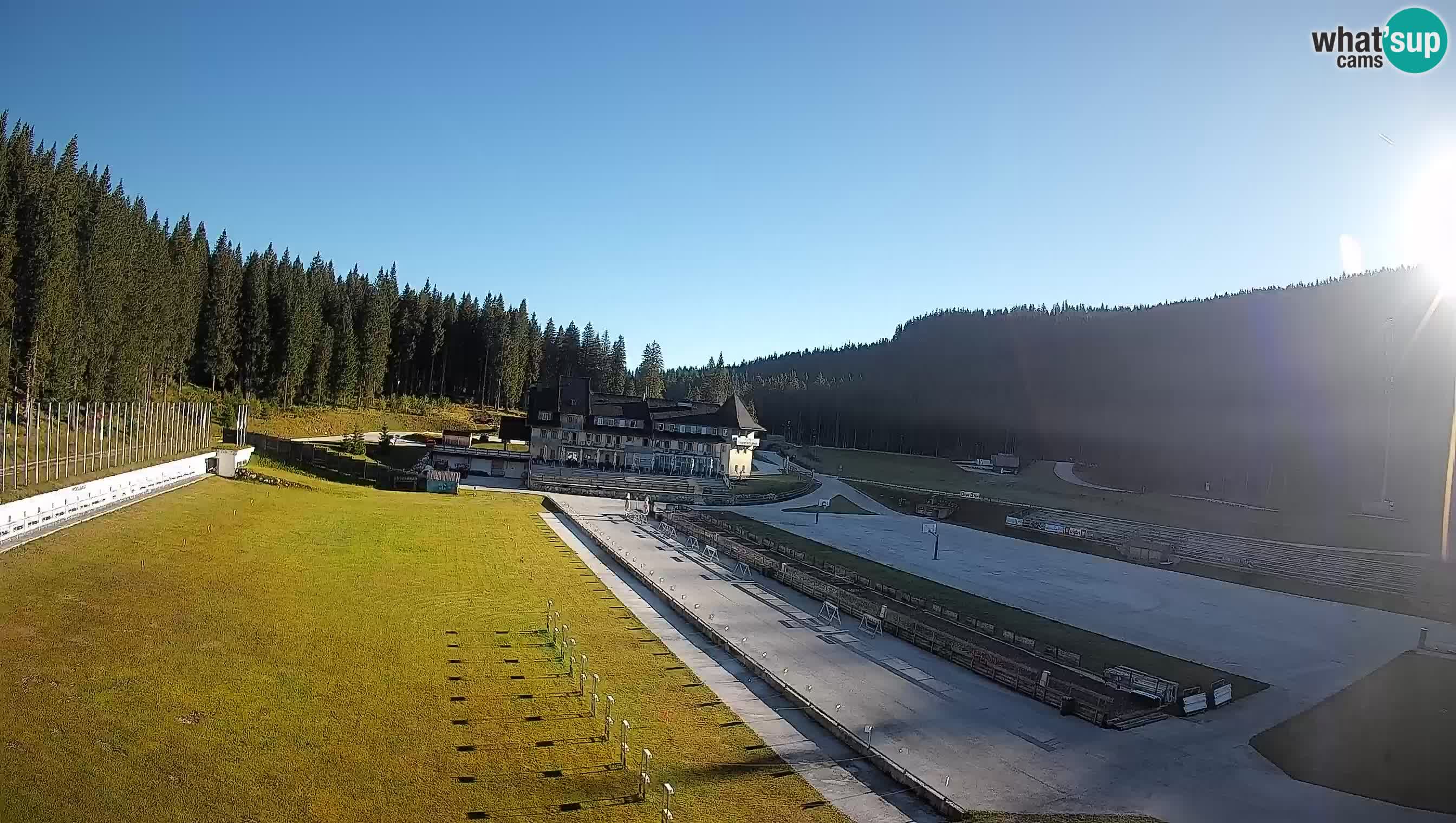Webcam Pokljuka – Biathlon-Stadion Rudno Polje
