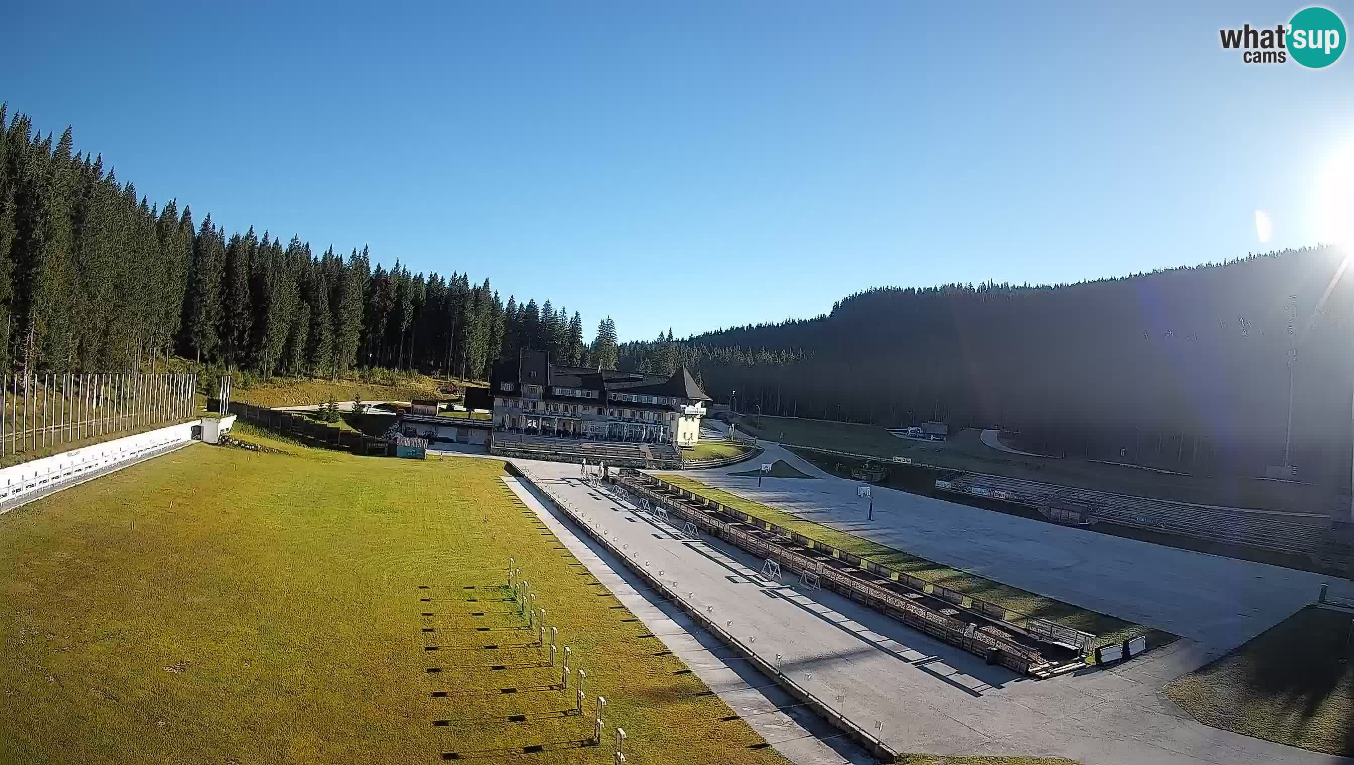 Webcam Pokljuka – Biathlon-Stadion Rudno Polje