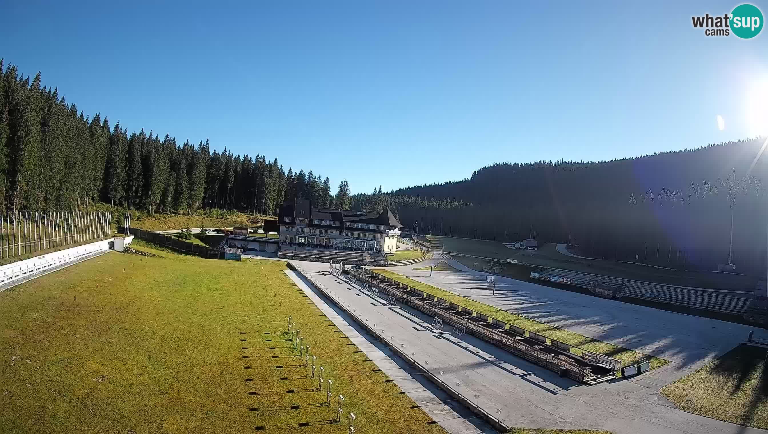 Webcam Pokljuka – Biathlon-Stadion Rudno Polje