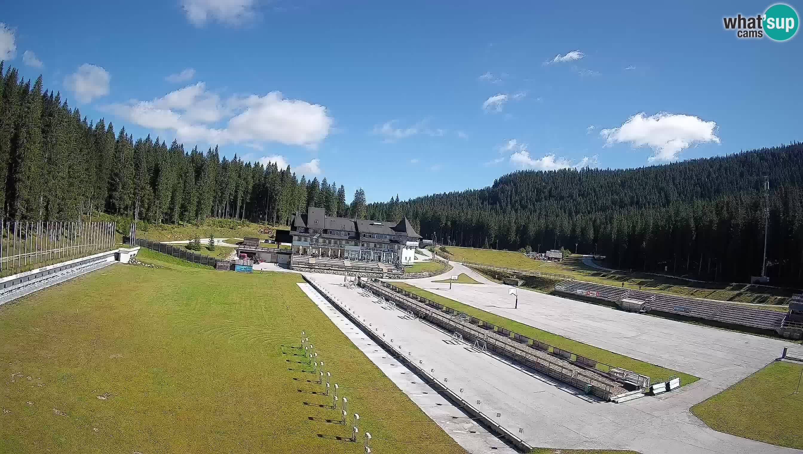 Webcam Pokljuka – Biathlon-Stadion Rudno Polje