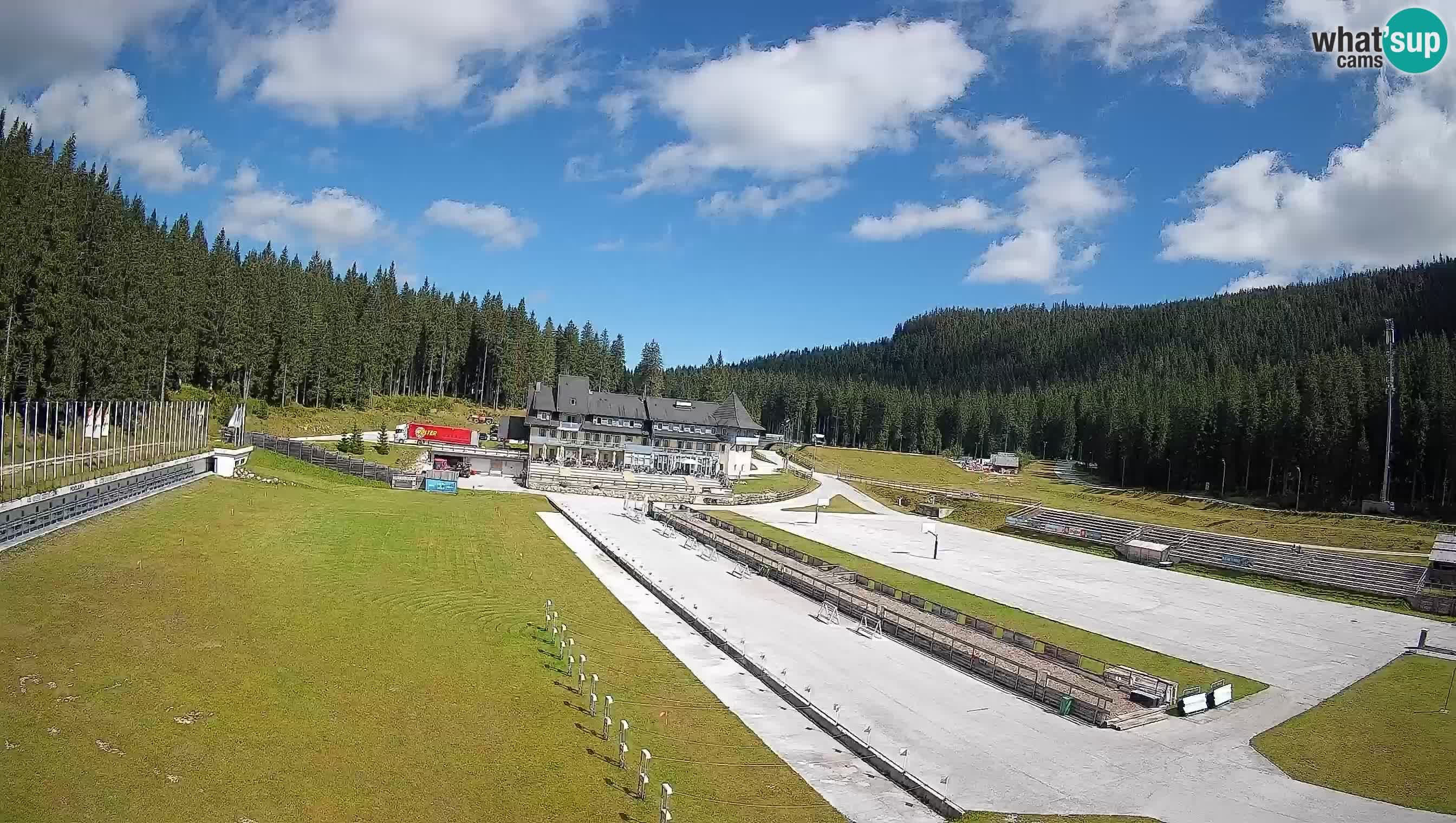 Webcam Pokljuka – Biathlon Stadium Live