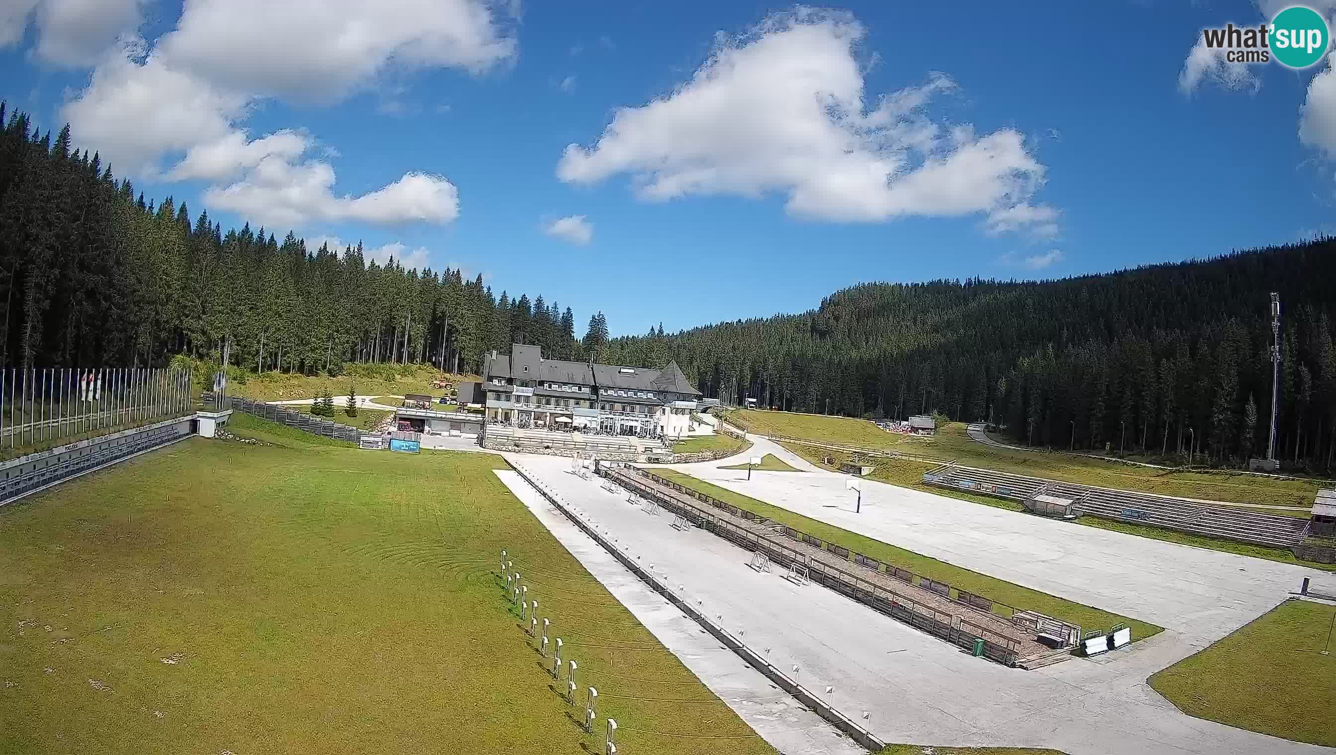 Webcam Pokljuka – Biathlon Stadium Live