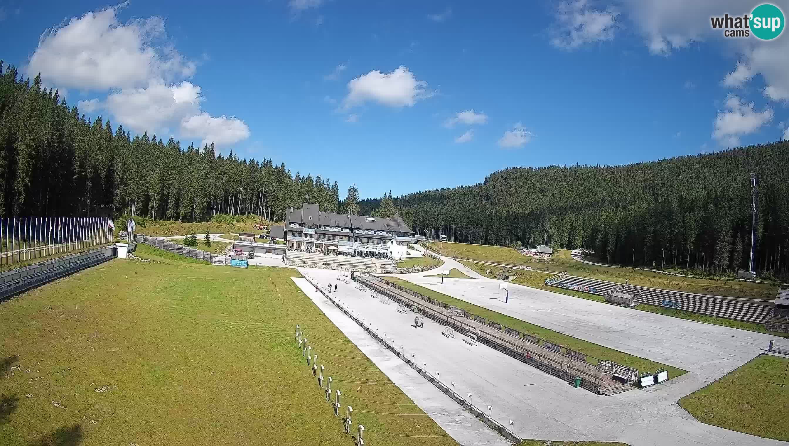 Webcam Pokljuka – Biathlon-Stadion Rudno Polje