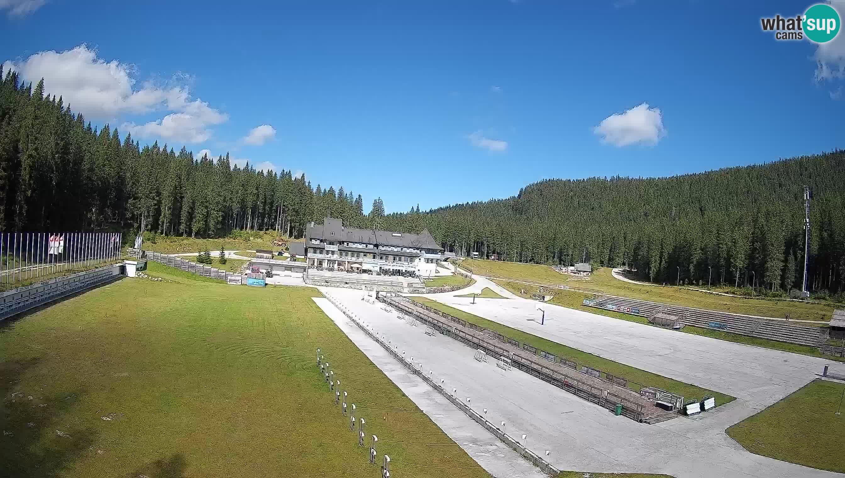 Webcam Pokljuka – Estadio de Biatlón de Rudno Polje