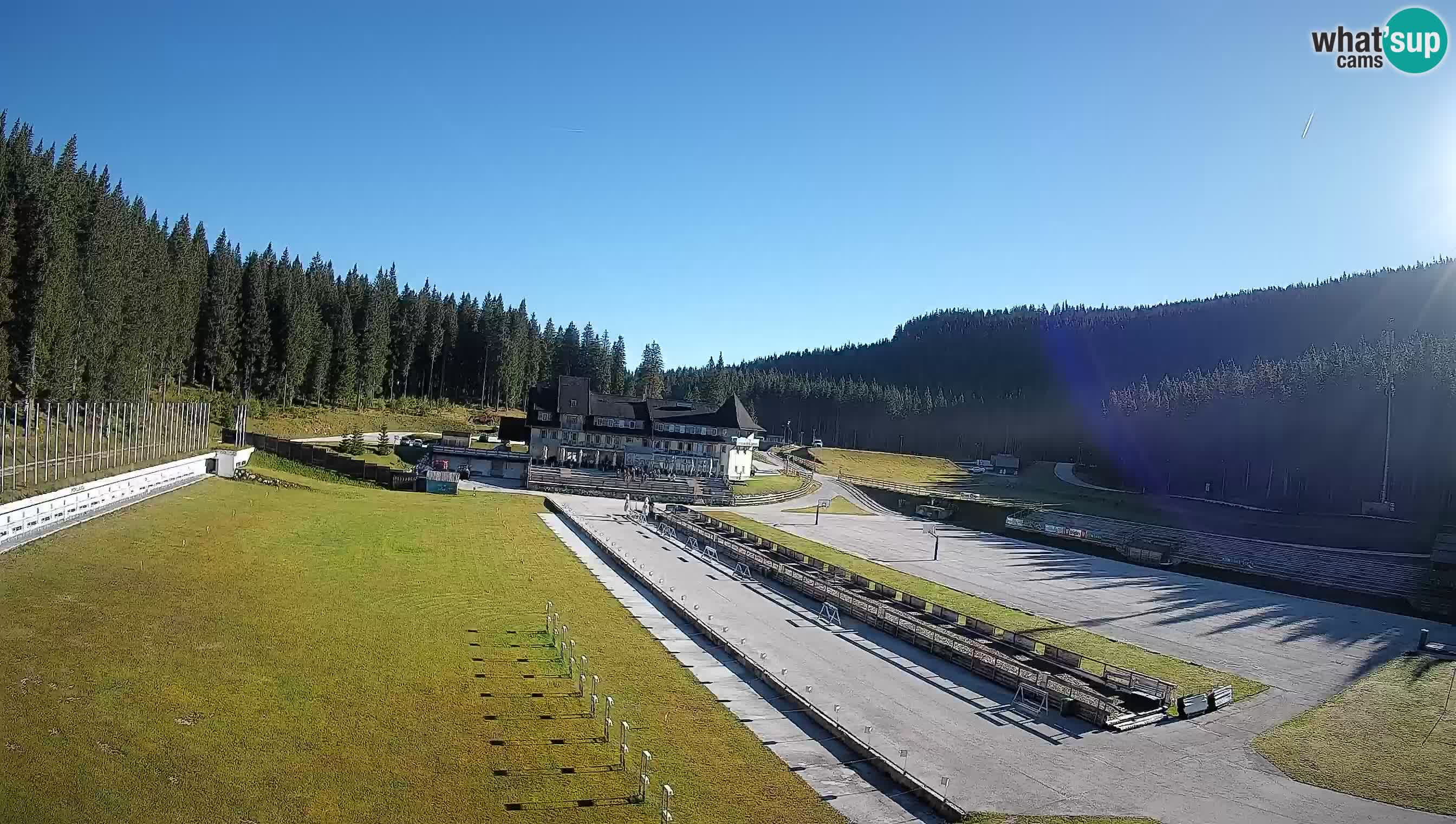 Webcam Pokljuka – Biathlon Stadium Live