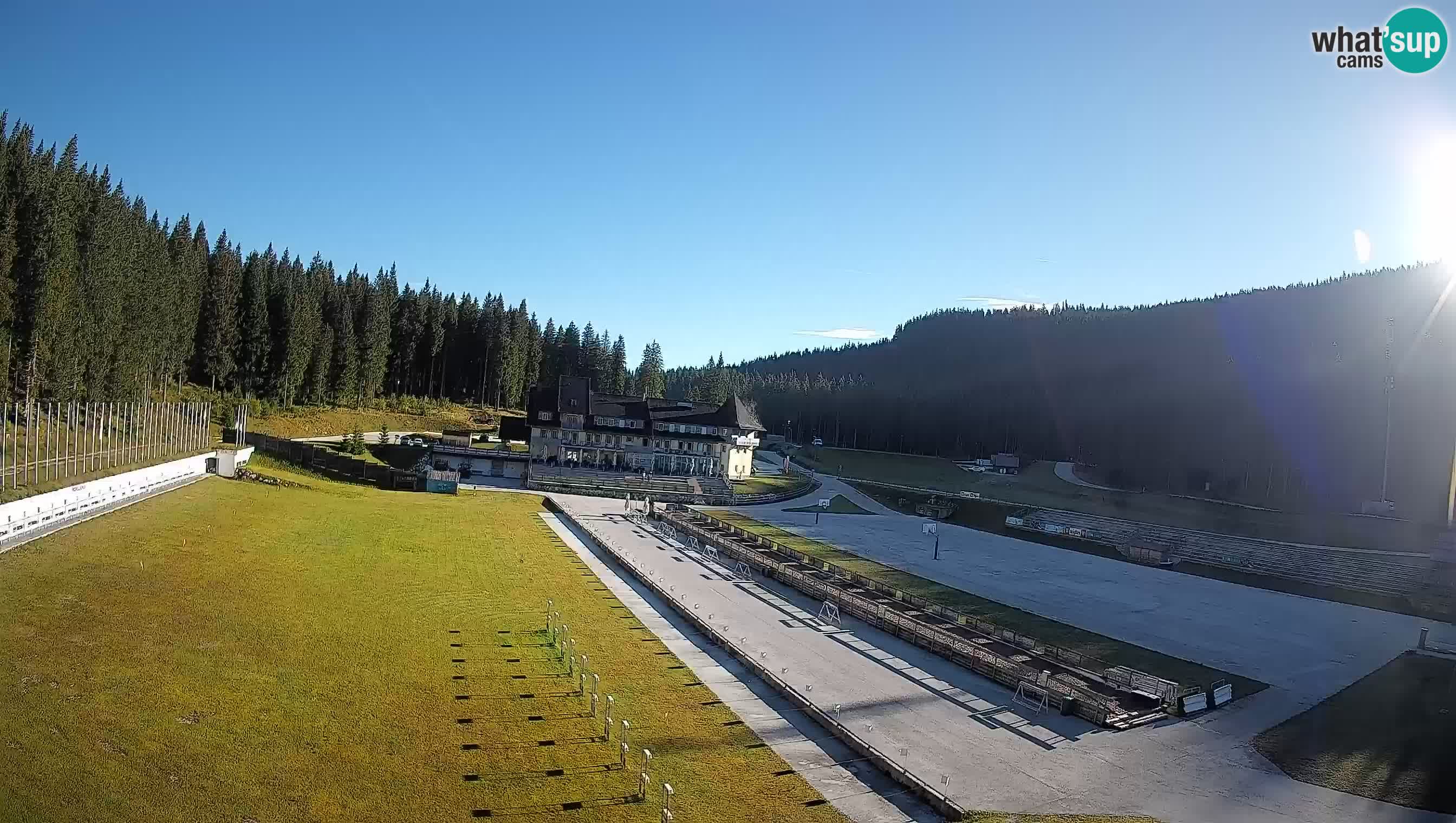 Webcam Pokljuka – Biathlon Stadium Live