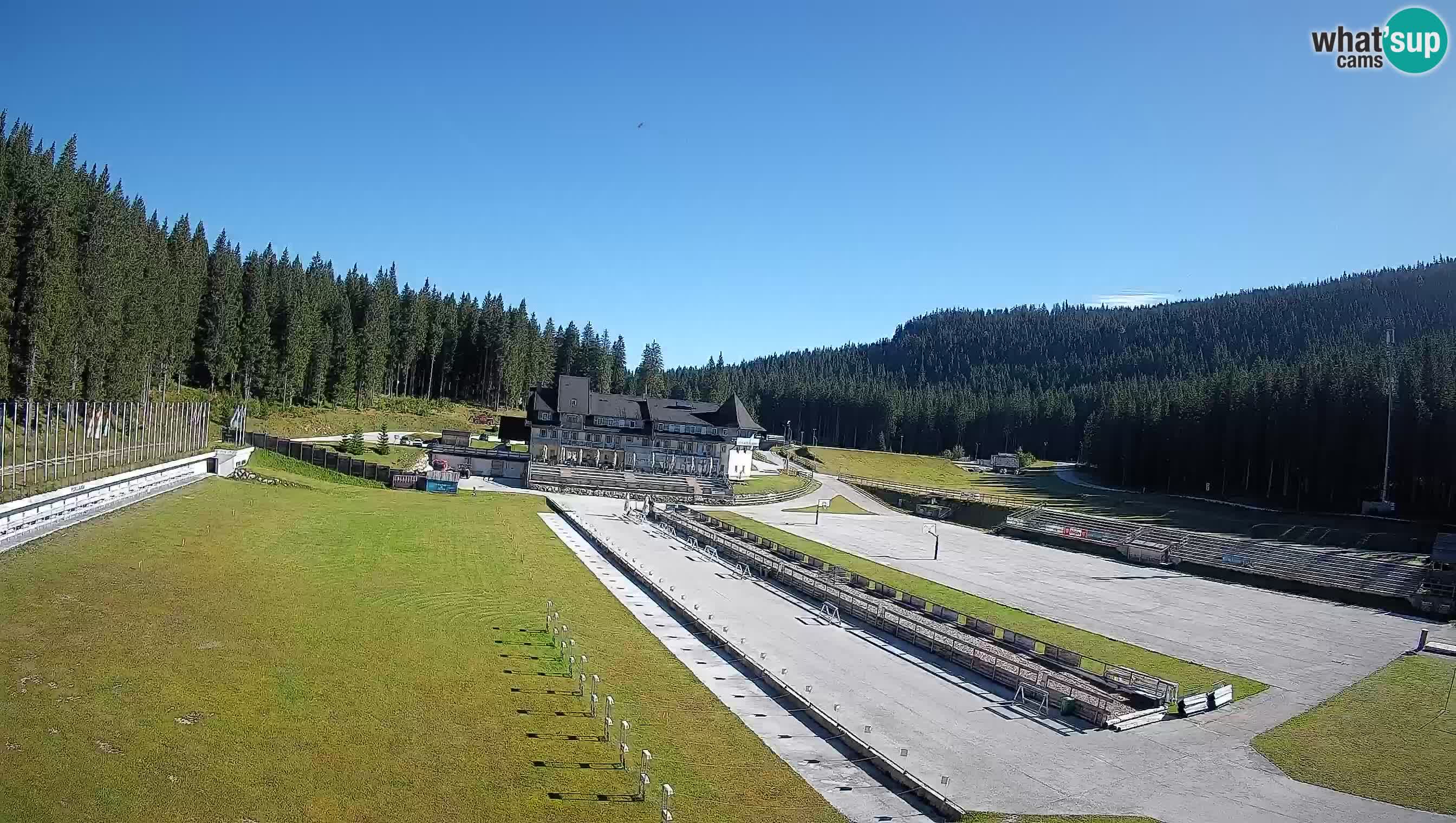 Webcam Pokljuka – Biathlon Stadium Live