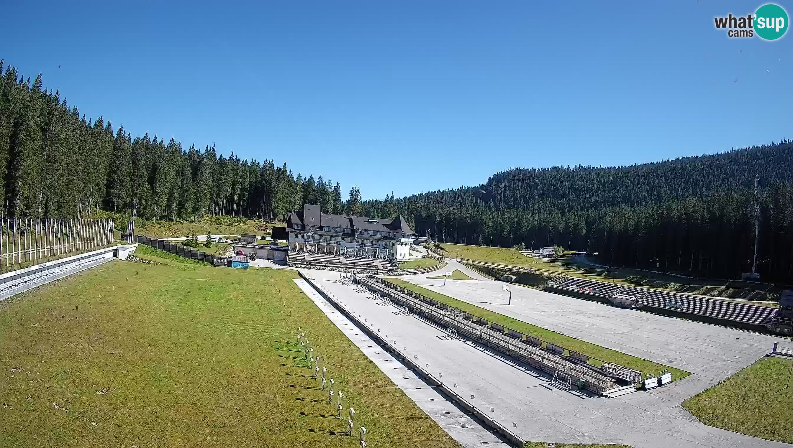 Webcam Pokljuka – Biathlon-Stadion Rudno Polje
