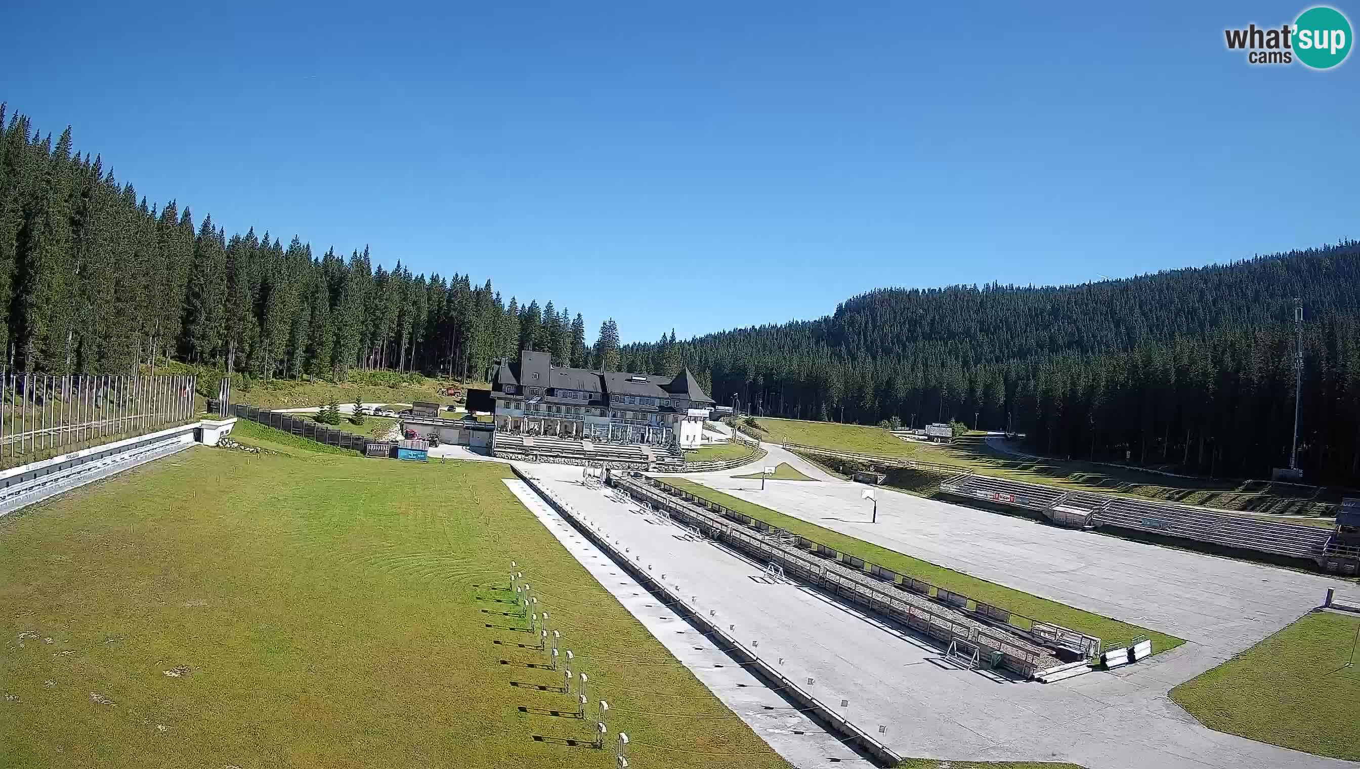 Webcam Pokljuka – Estadio de Biatlón de Rudno Polje