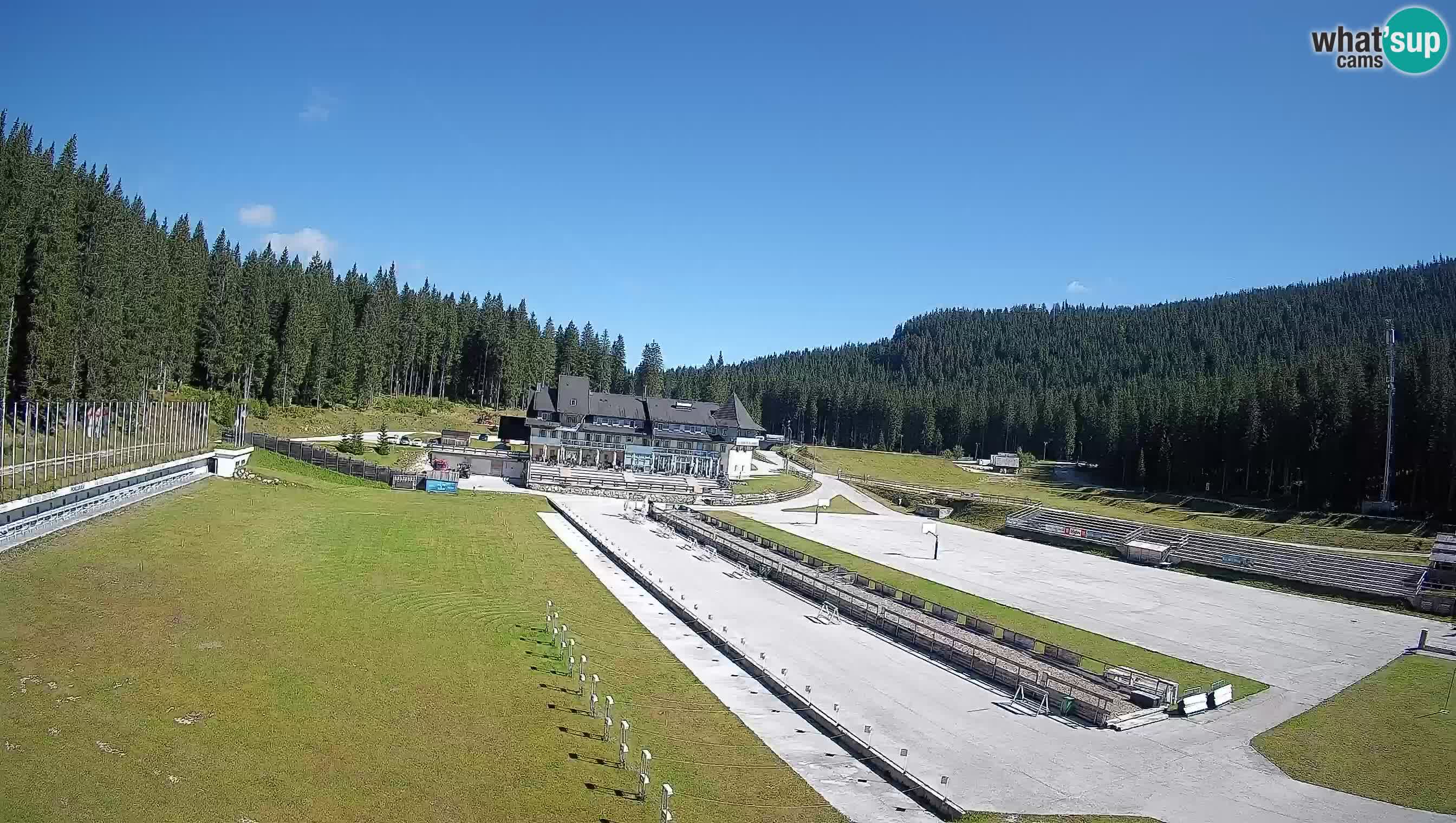 Webcam Pokljuka – Biathlon Stadium Live