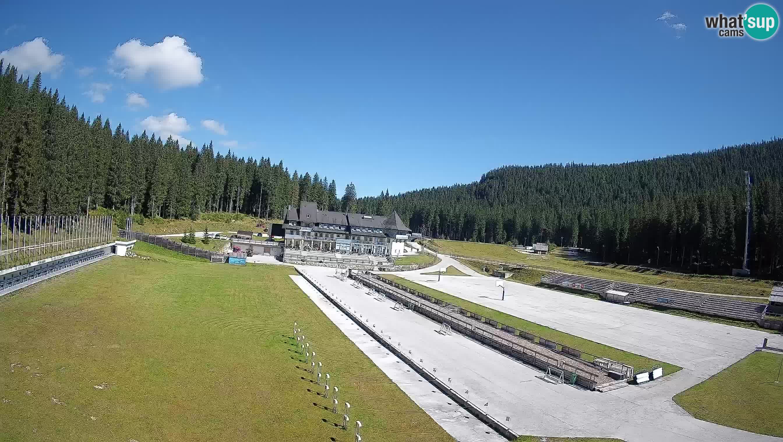 Webcam Pokljuka – Biathlon Stadium Live