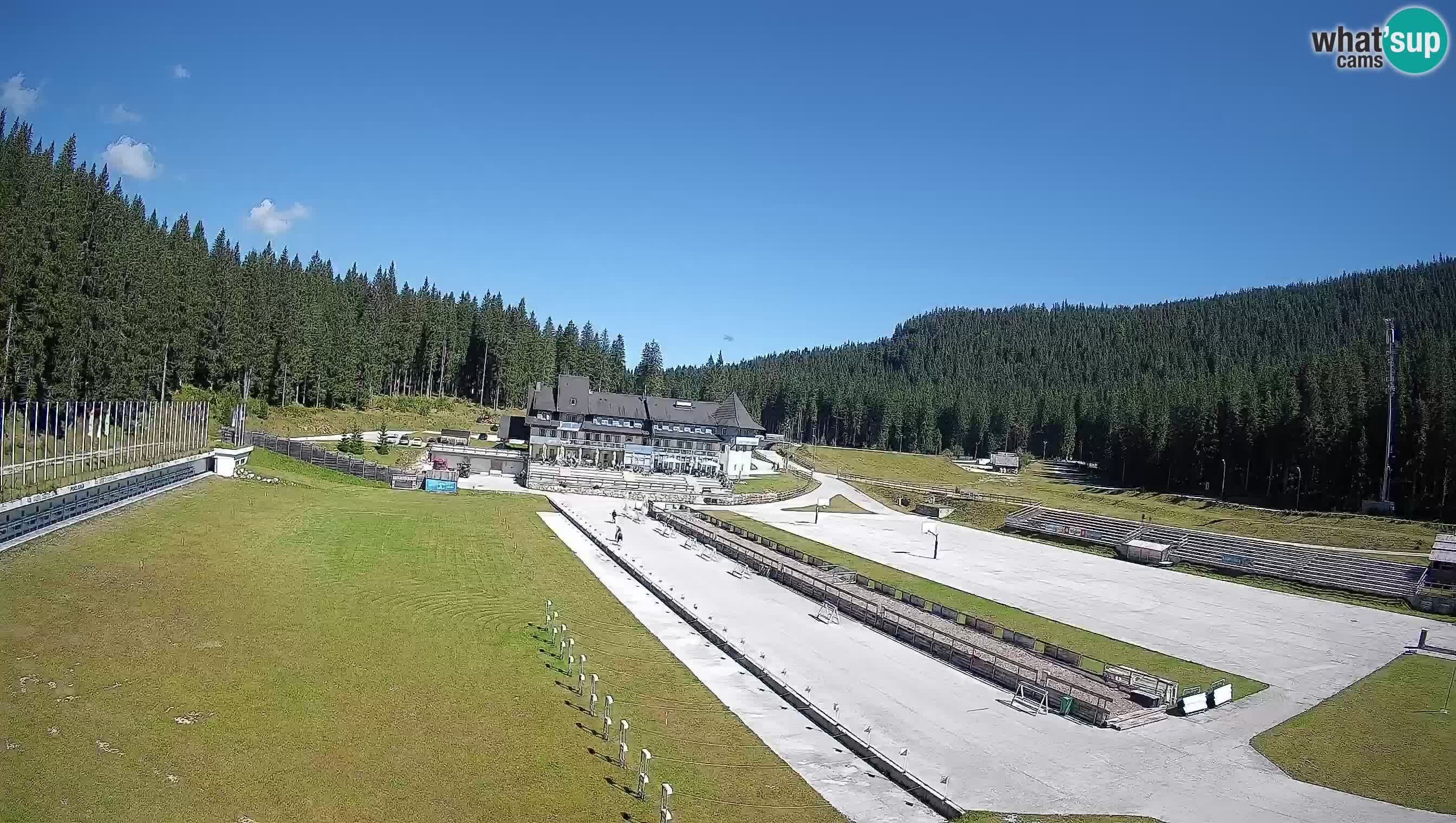 Webcam Pokljuka – Biathlon-Stadion Rudno Polje