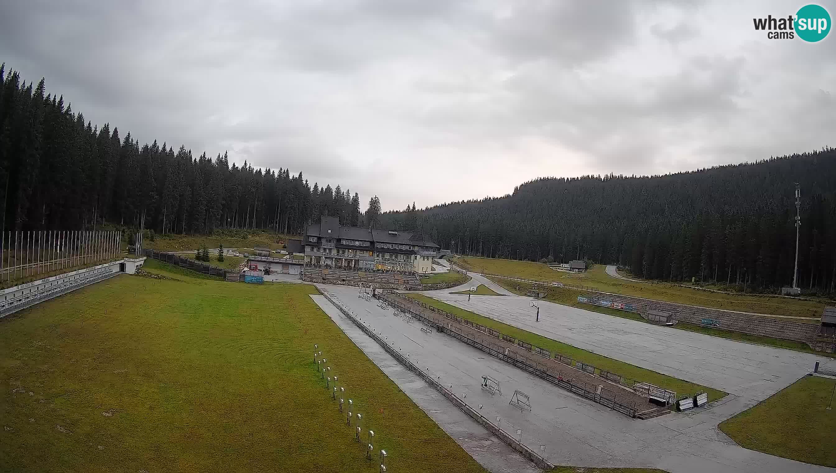 Webcam Pokljuka – Biathlon Stadium Live