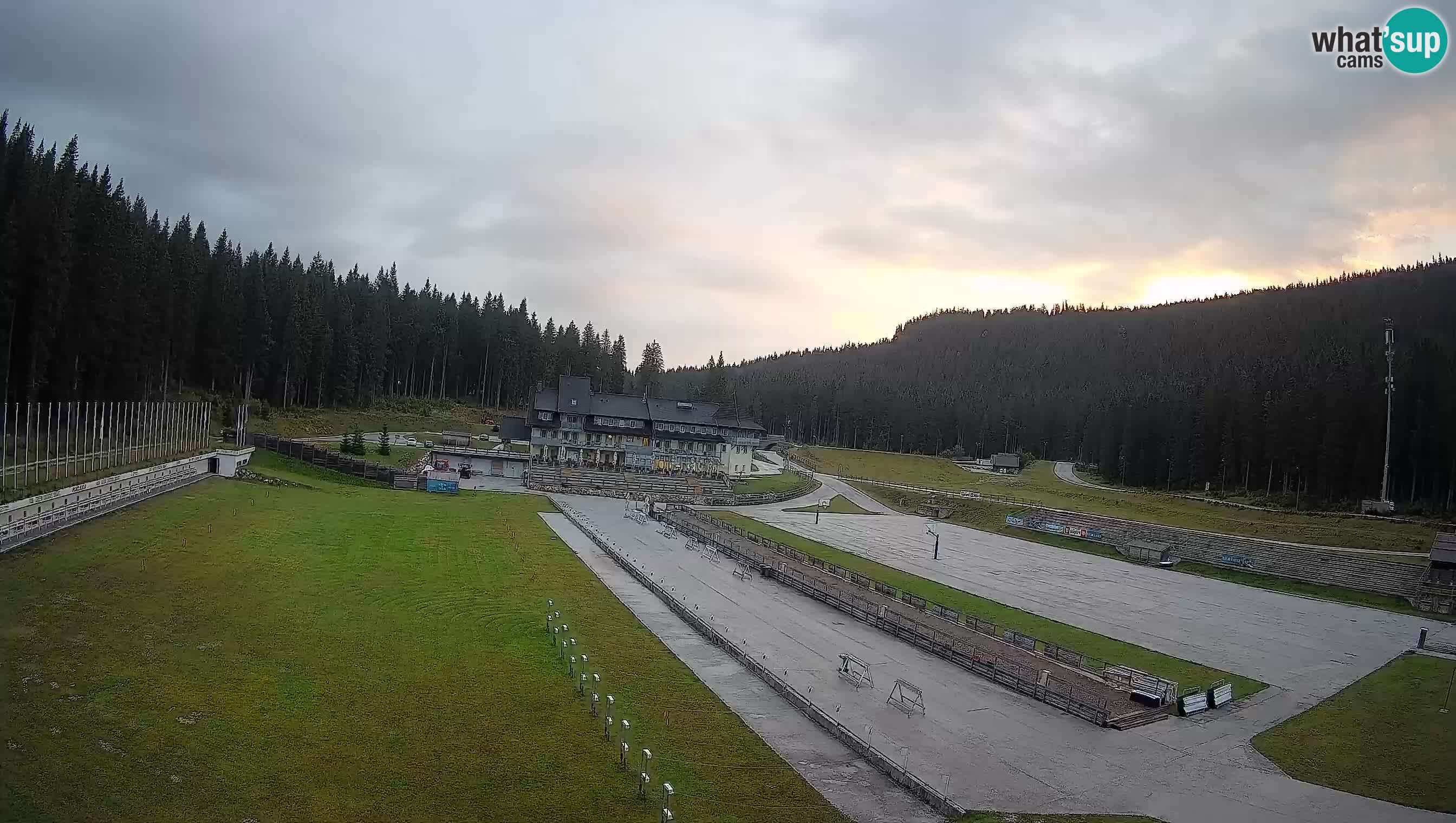 Webcam Pokljuka – Biathlon Stadium Live