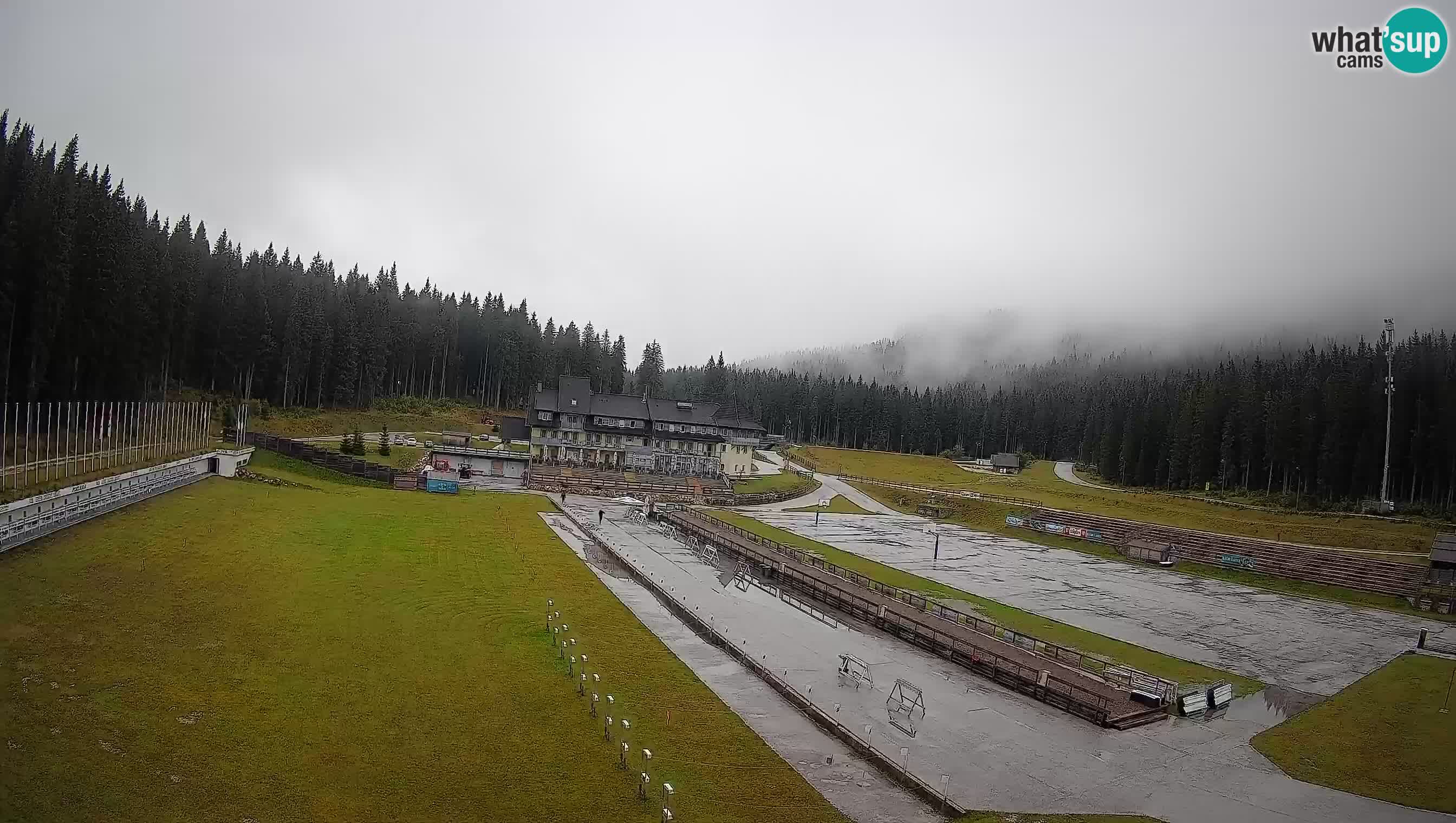 Webcam Pokljuka – Estadio de Biatlón de Rudno Polje
