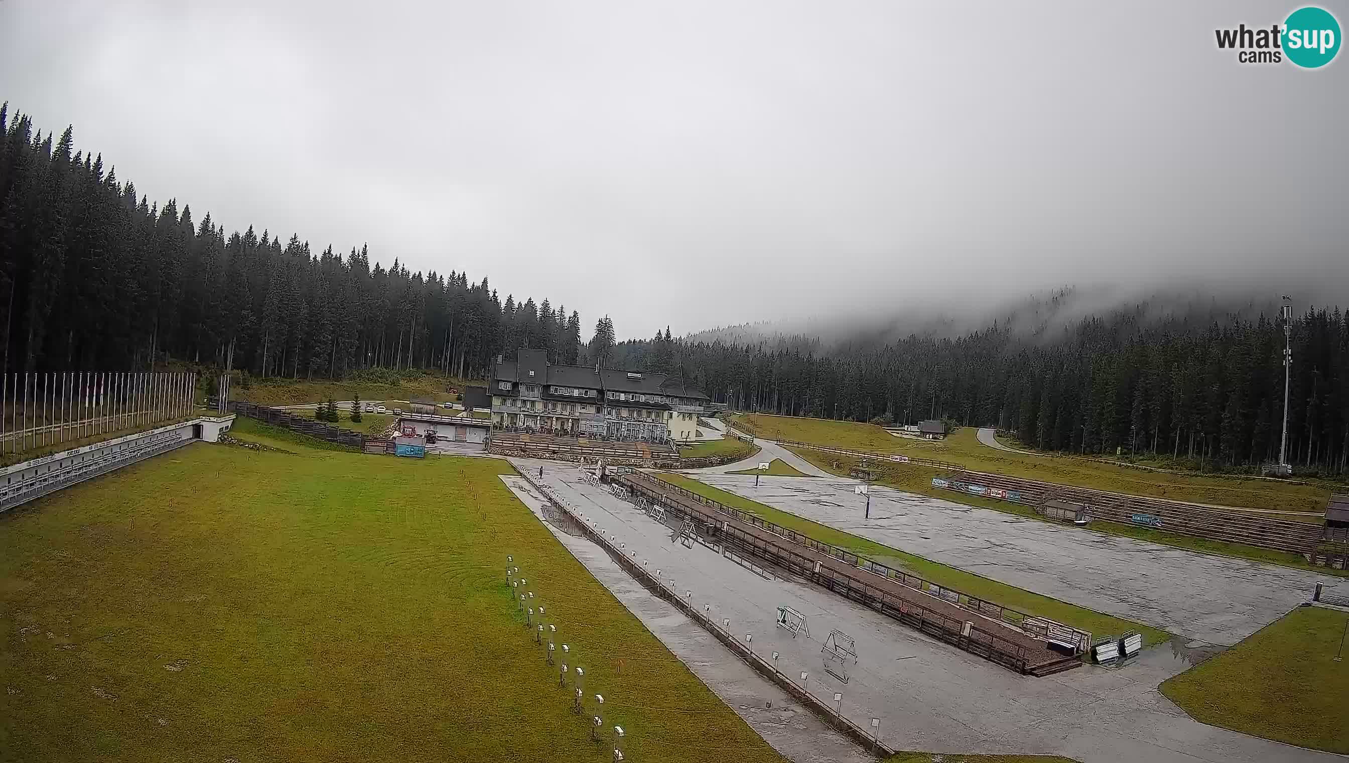 Webcam Pokljuka – Biathlon-Stadion Rudno Polje