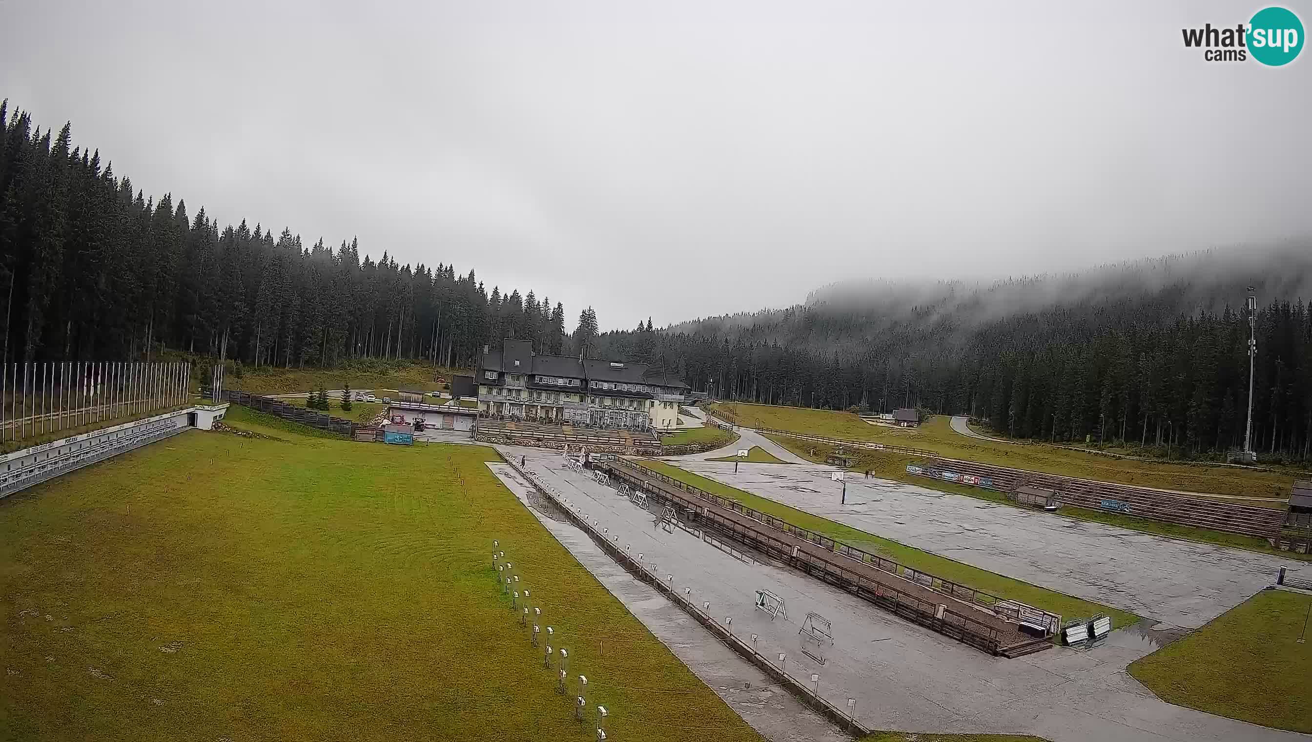 Webcam Pokljuka – Biathlon-Stadion Rudno Polje