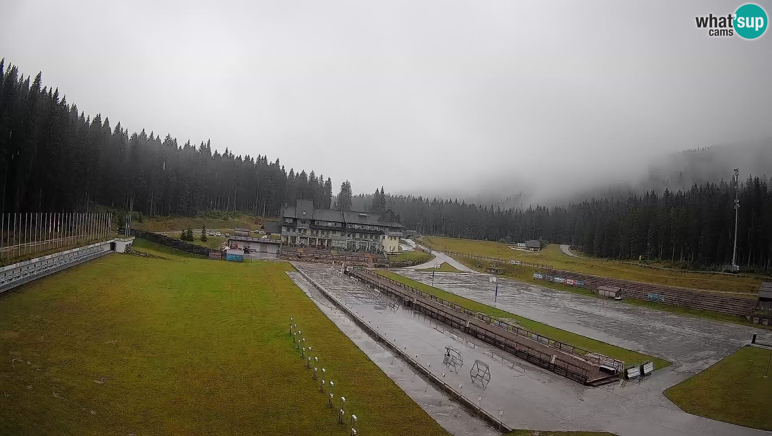 Webcam Pokljuka – Stade de biathlon de Rudno Polje