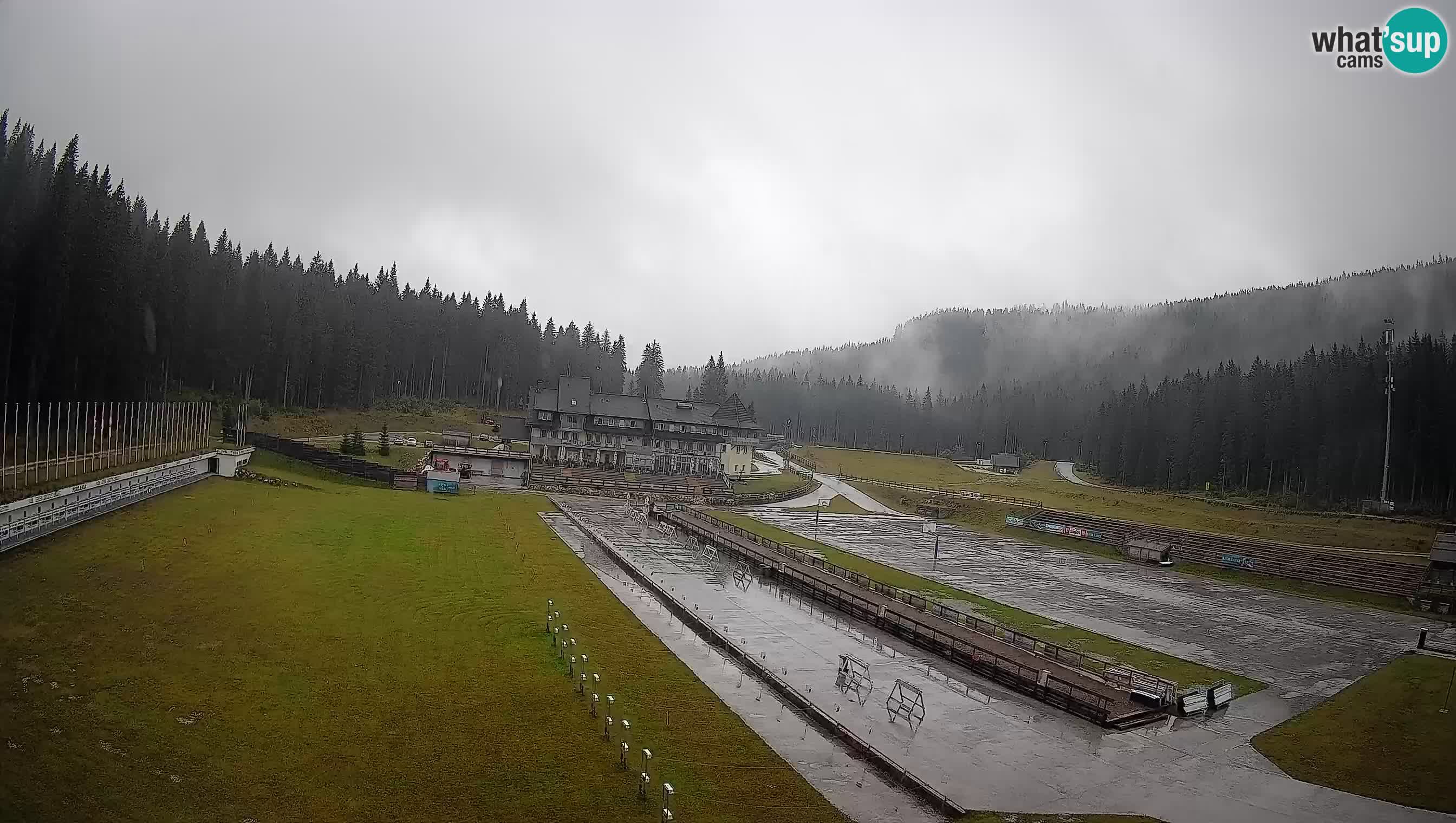 Webcam Pokljuka – Biathlon Stadium Live