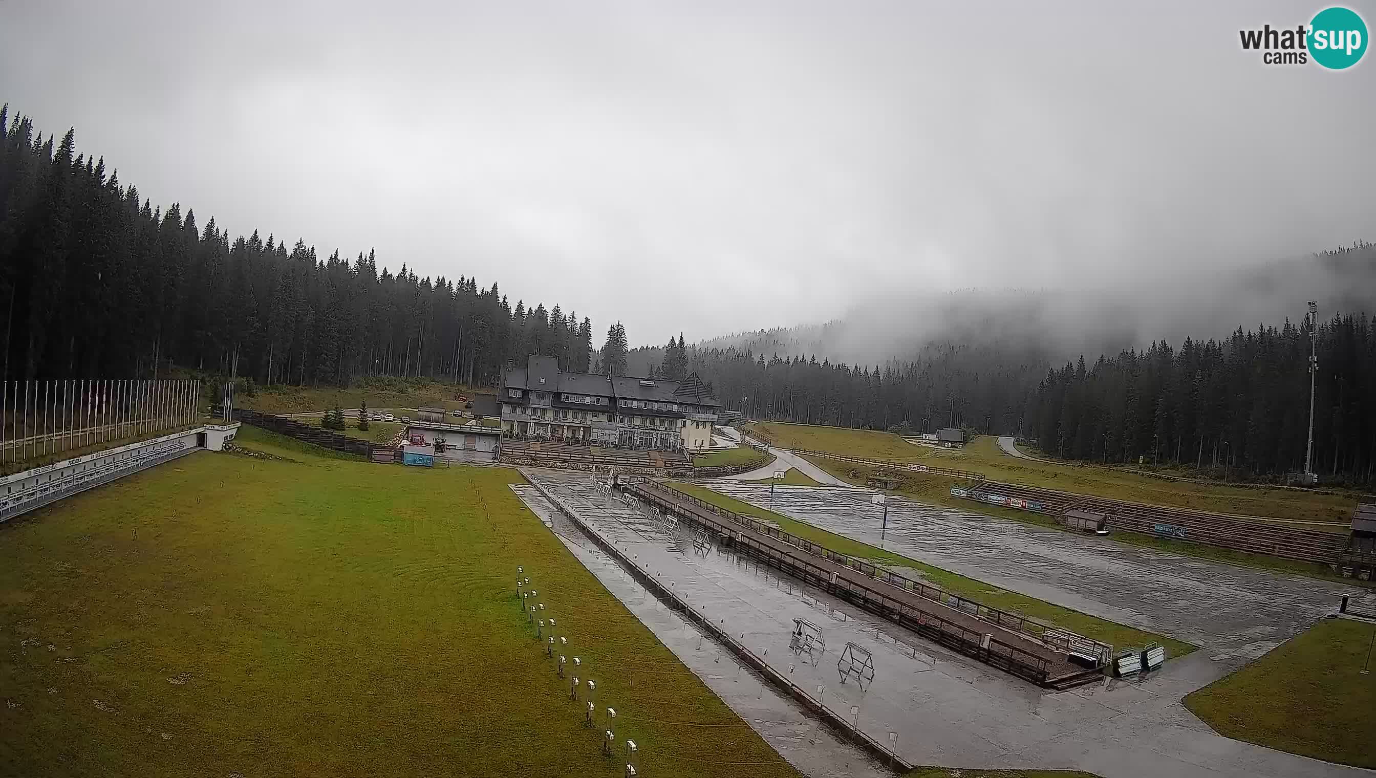 Webcam Pokljuka – Biathlon Stadium Live
