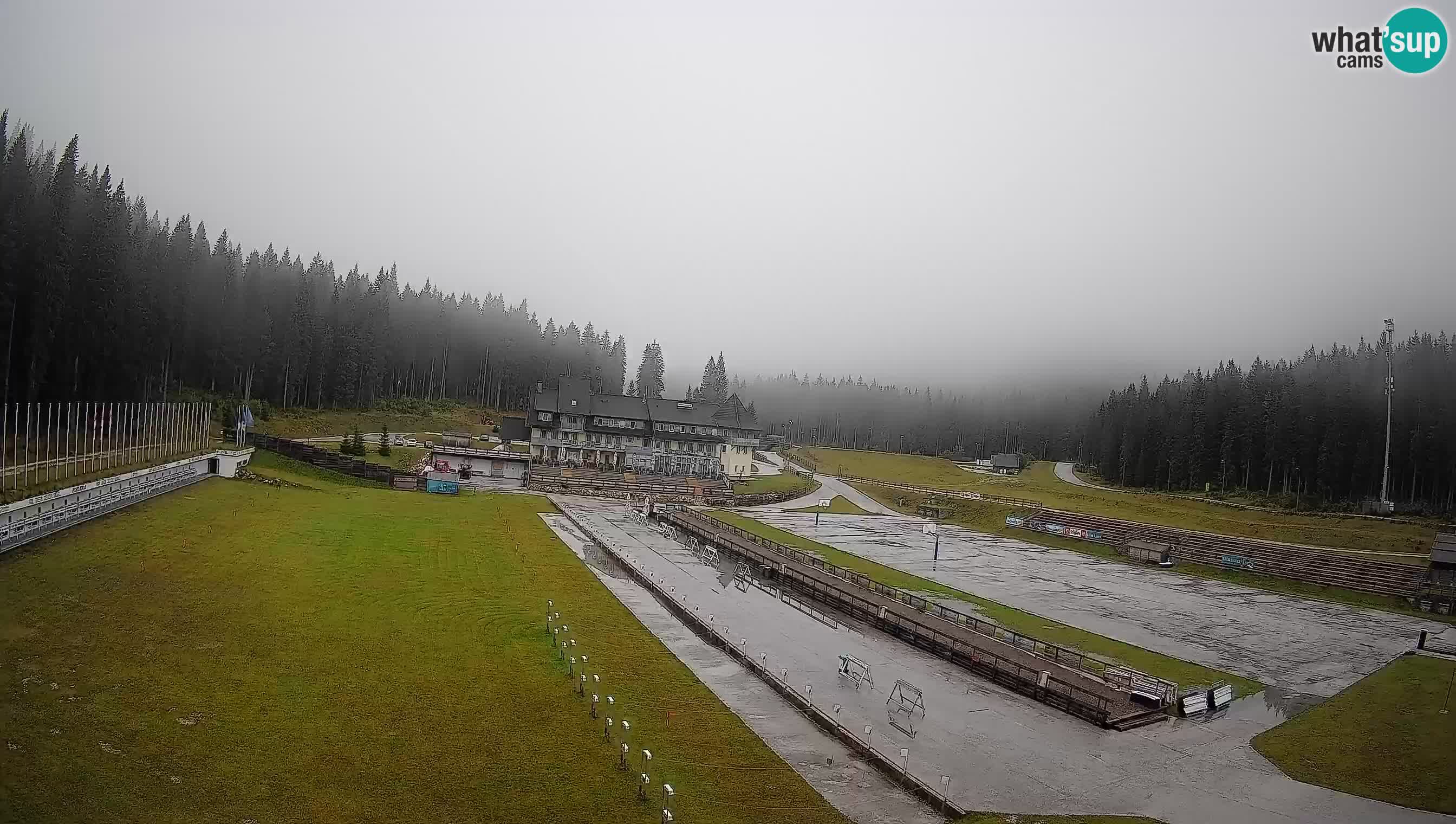 Webcam Pokljuka – Estadio de Biatlón de Rudno Polje