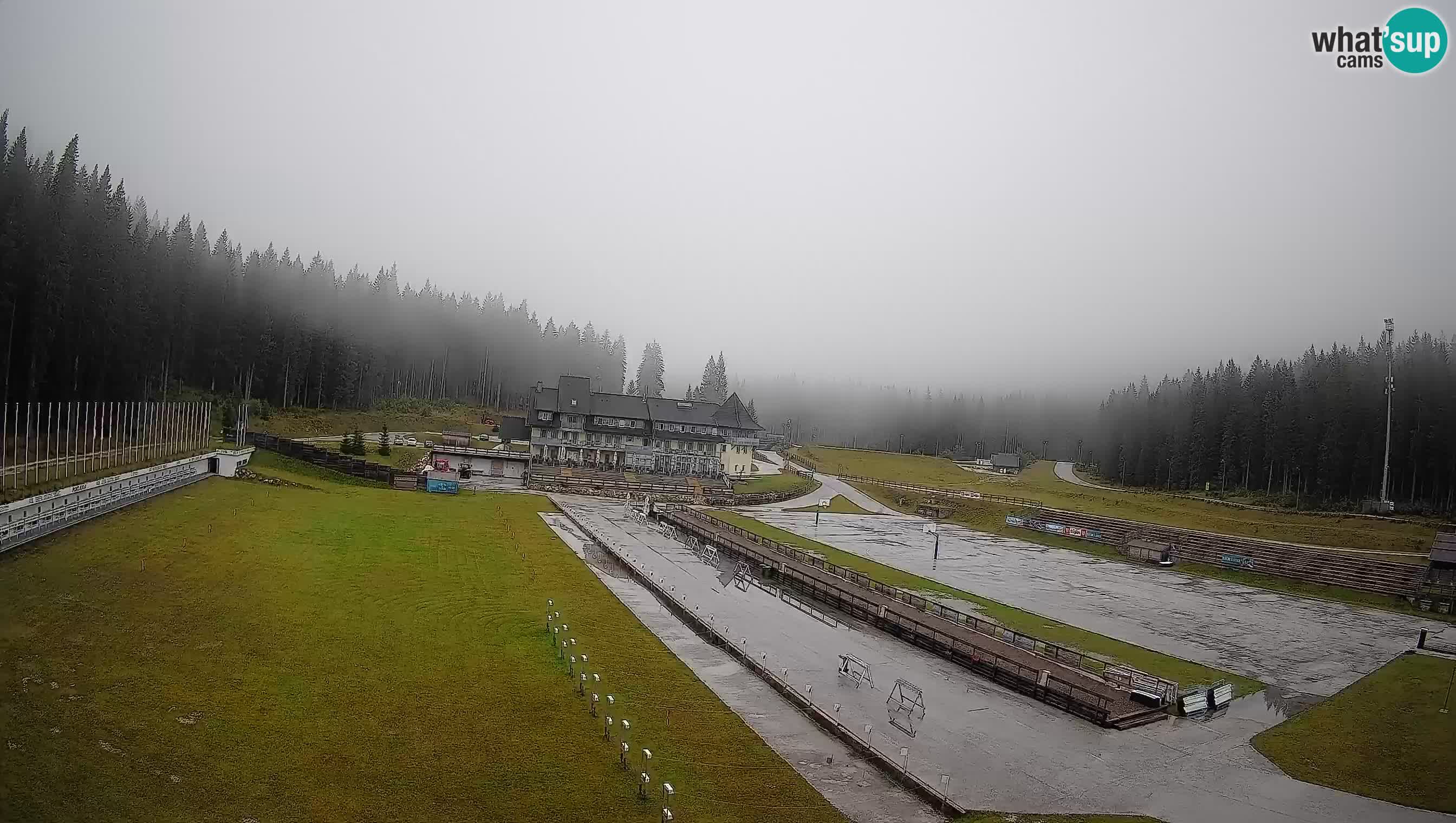 Webcam Pokljuka – Stade de biathlon de Rudno Polje