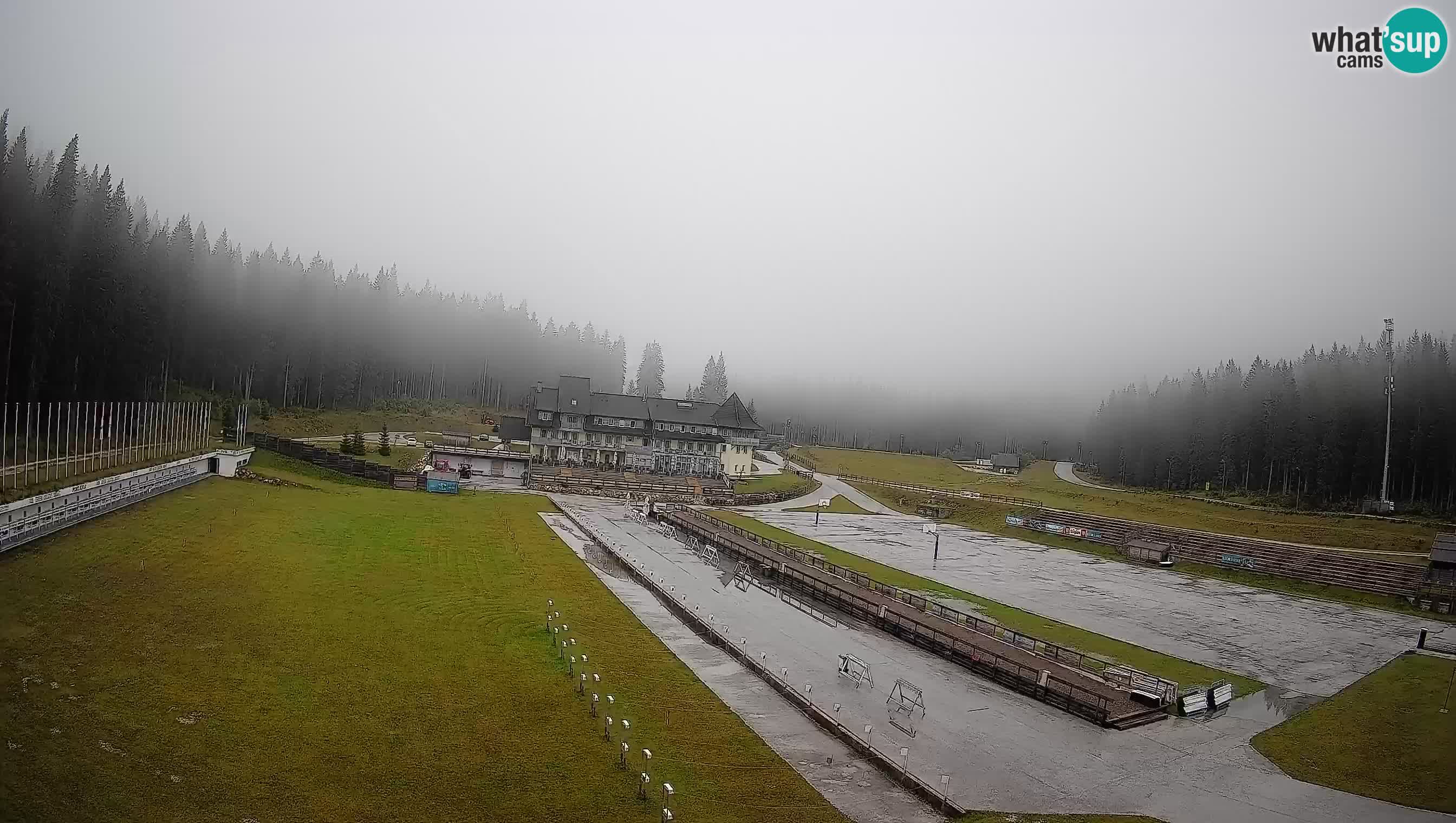 Webcam Pokljuka – Stade de biathlon de Rudno Polje