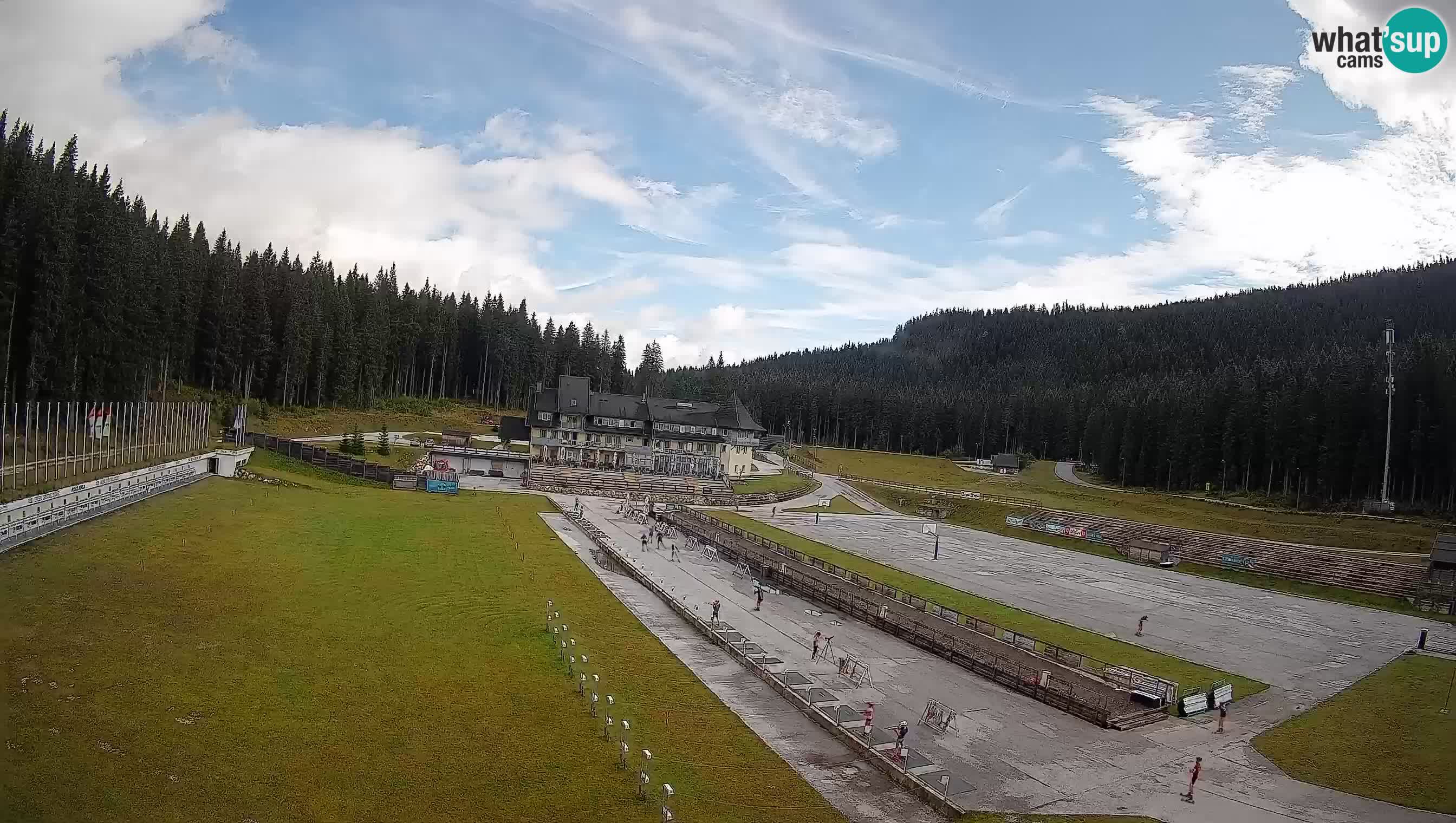 Webcam Pokljuka – Biathlon Stadium Live