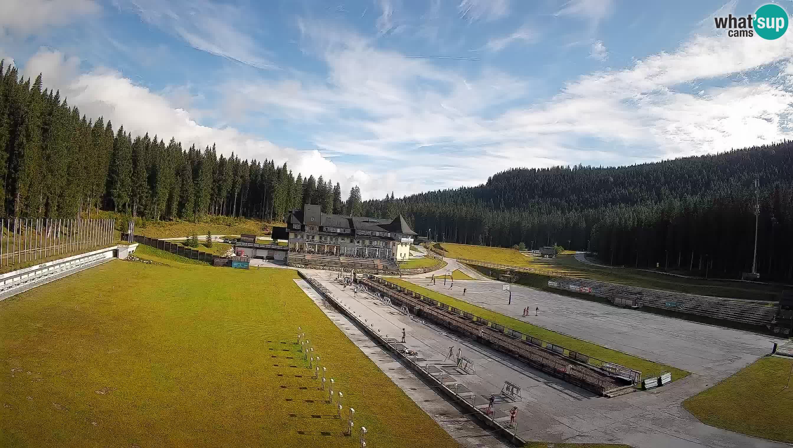 Webcam Pokljuka – Biathlon-Stadion Rudno Polje