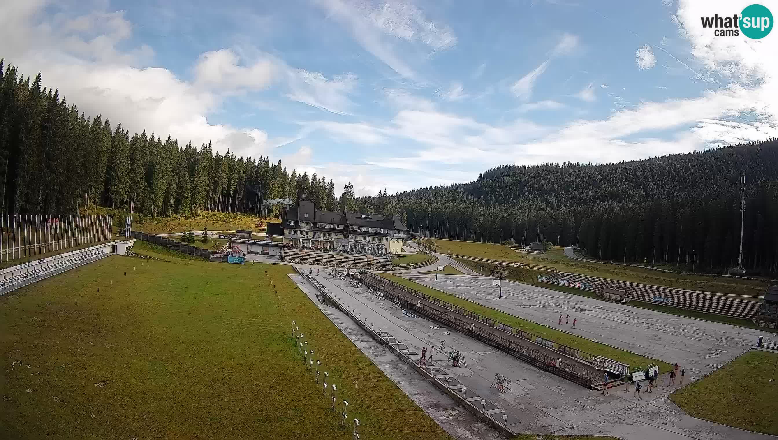 Webcam Pokljuka – Biathlon Stadium Live