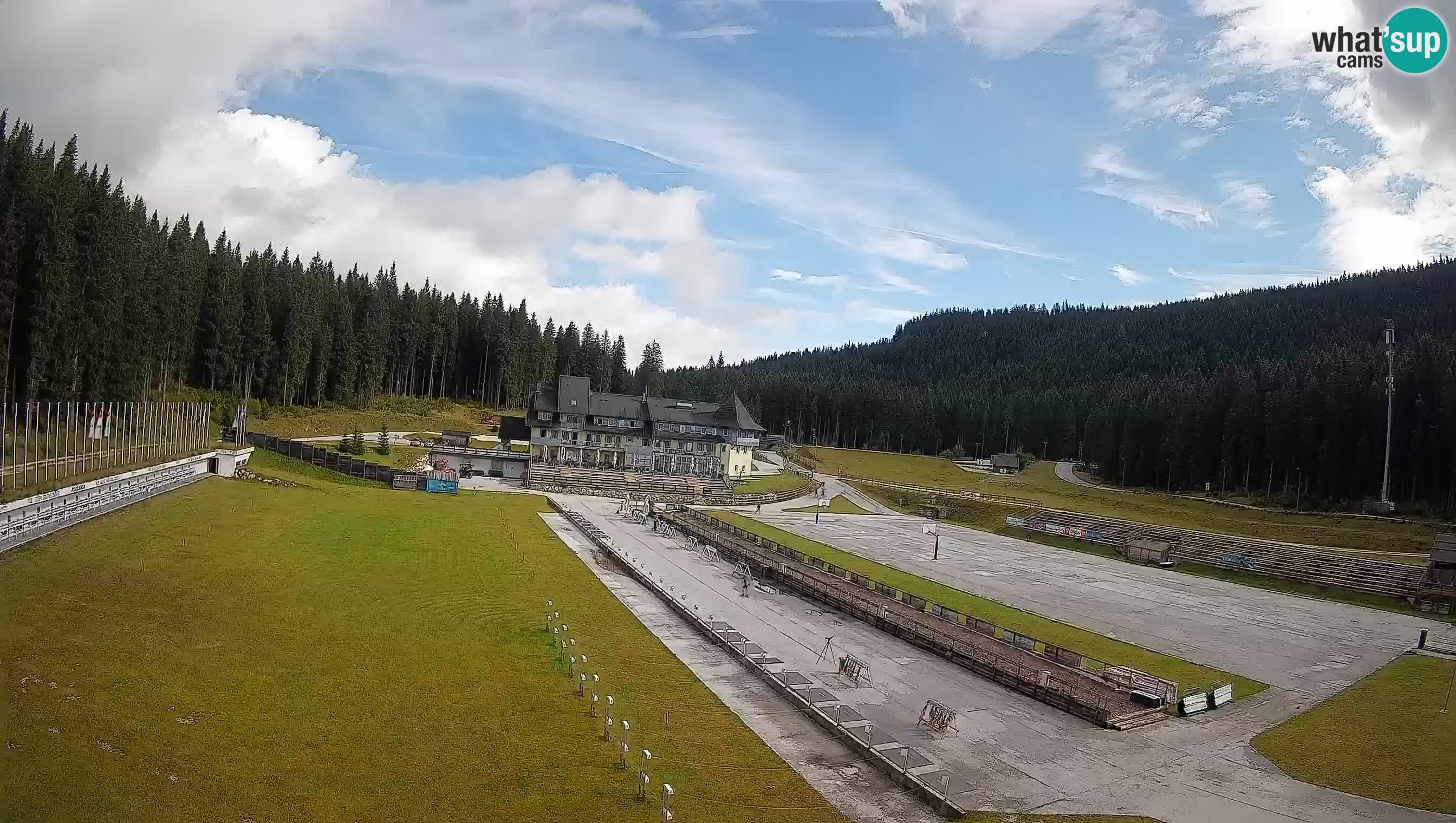 Webcam Pokljuka – Biathlon Stadium Live