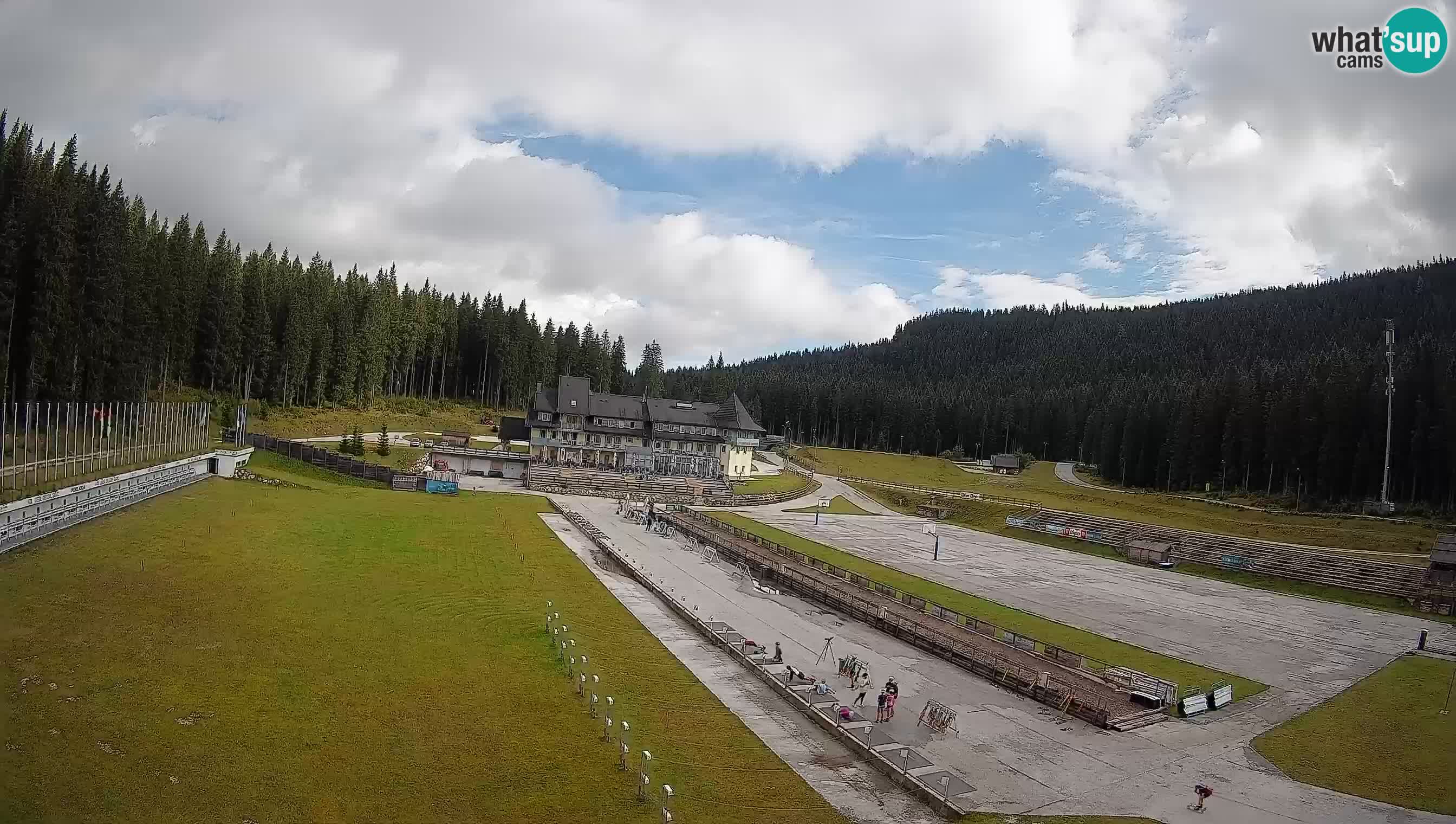 Webcam Pokljuka – Biathlon-Stadion Rudno Polje