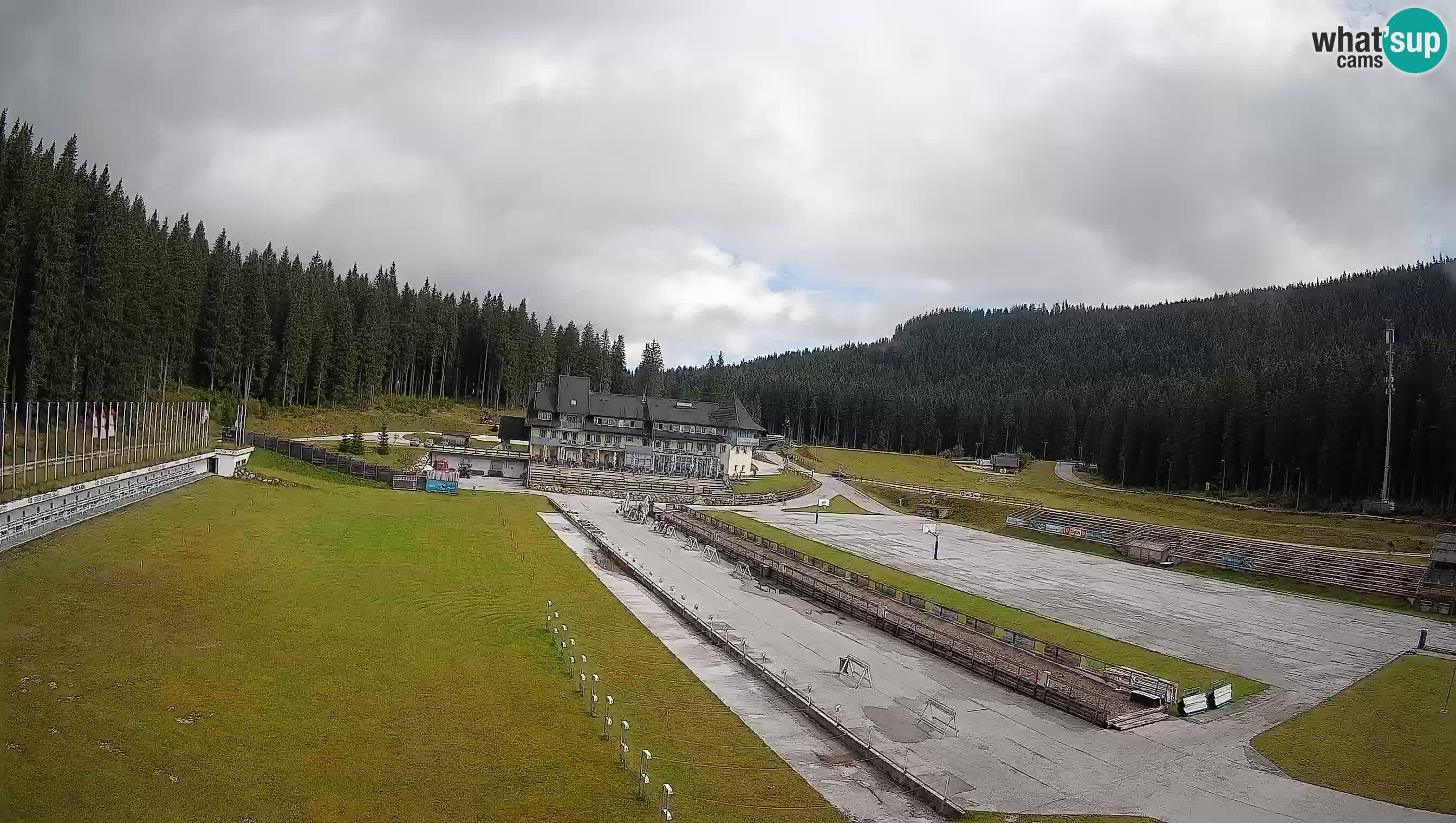Webcam Pokljuka – Biathlon Stadium Live