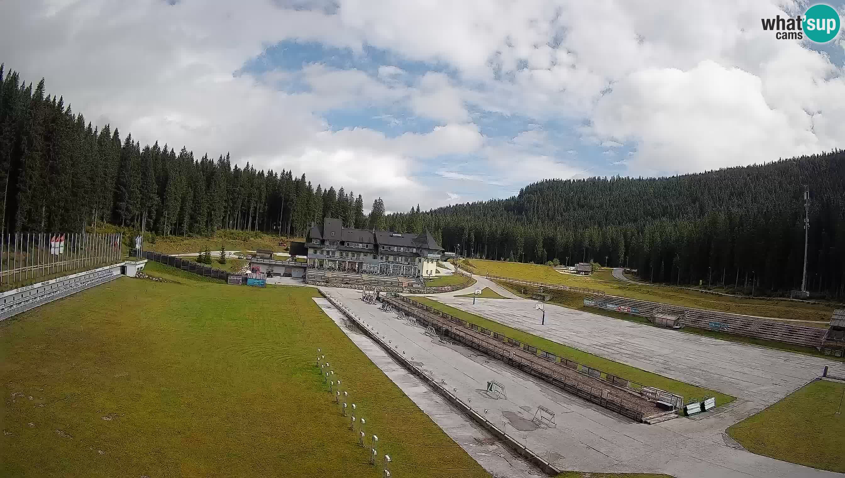 Webcam Pokljuka – Biathlon-Stadion Rudno Polje