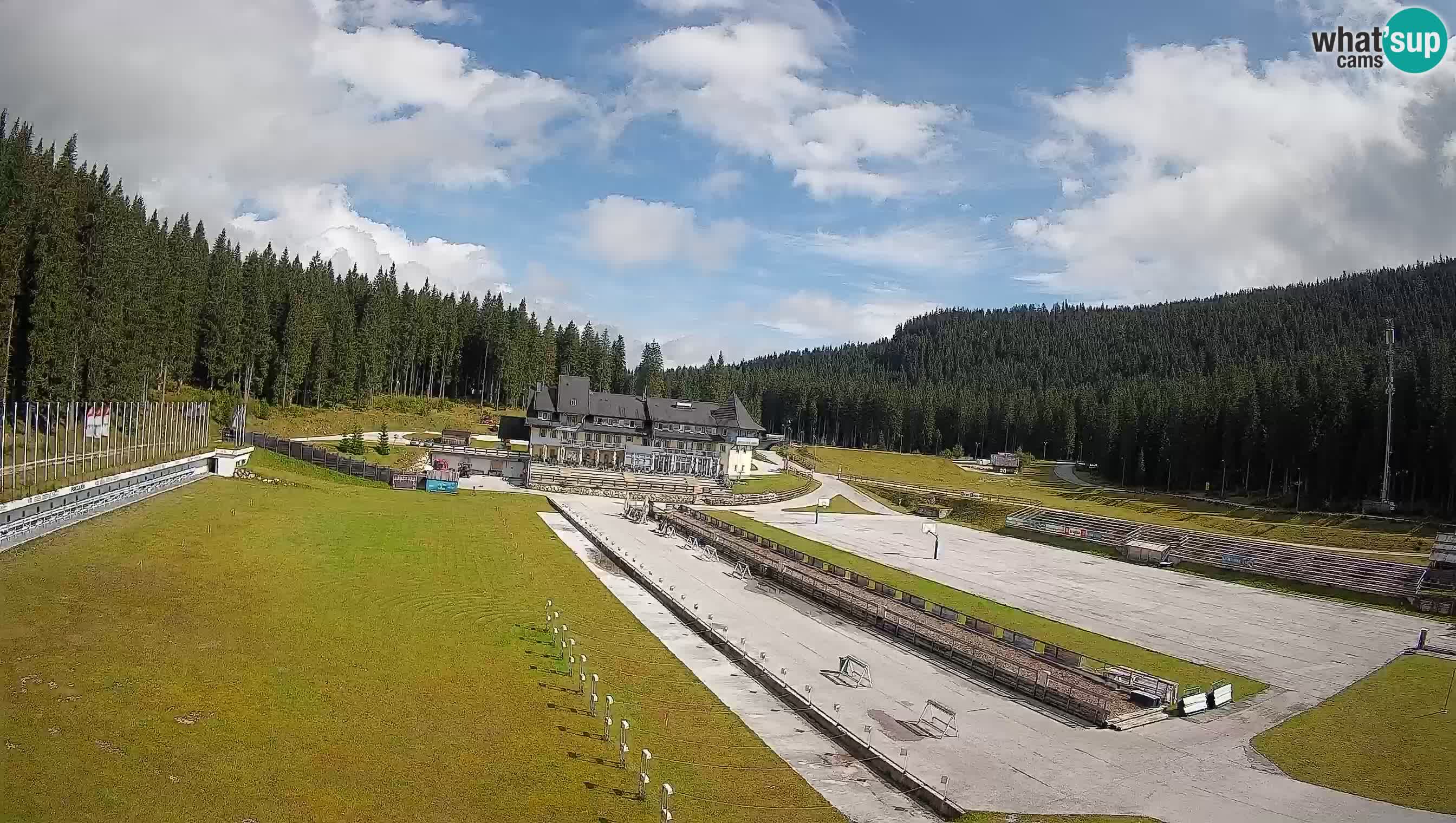Webcam Pokljuka – Estadio de Biatlón de Rudno Polje