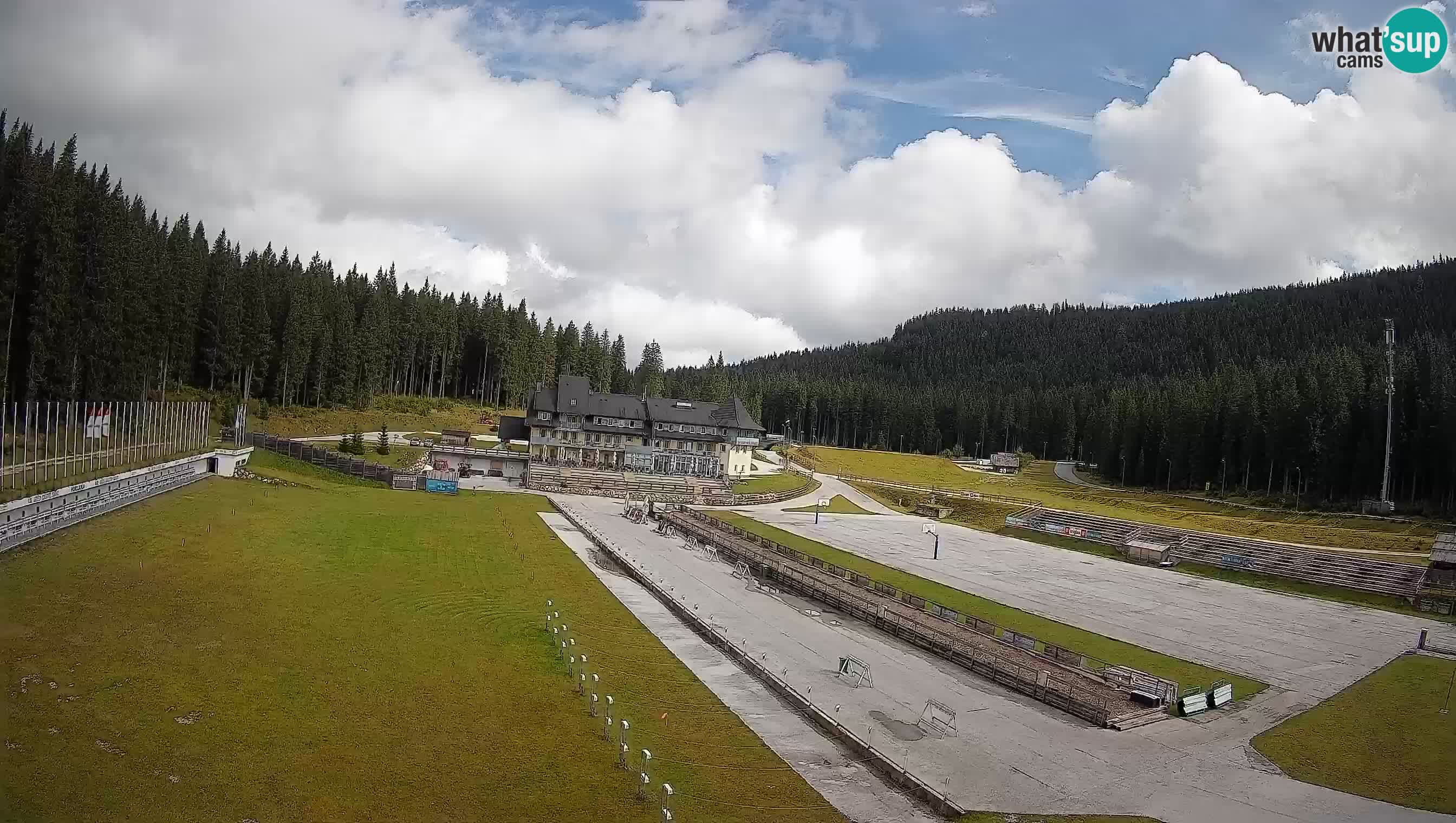 Webcam Pokljuka – Biathlon Stadium Live