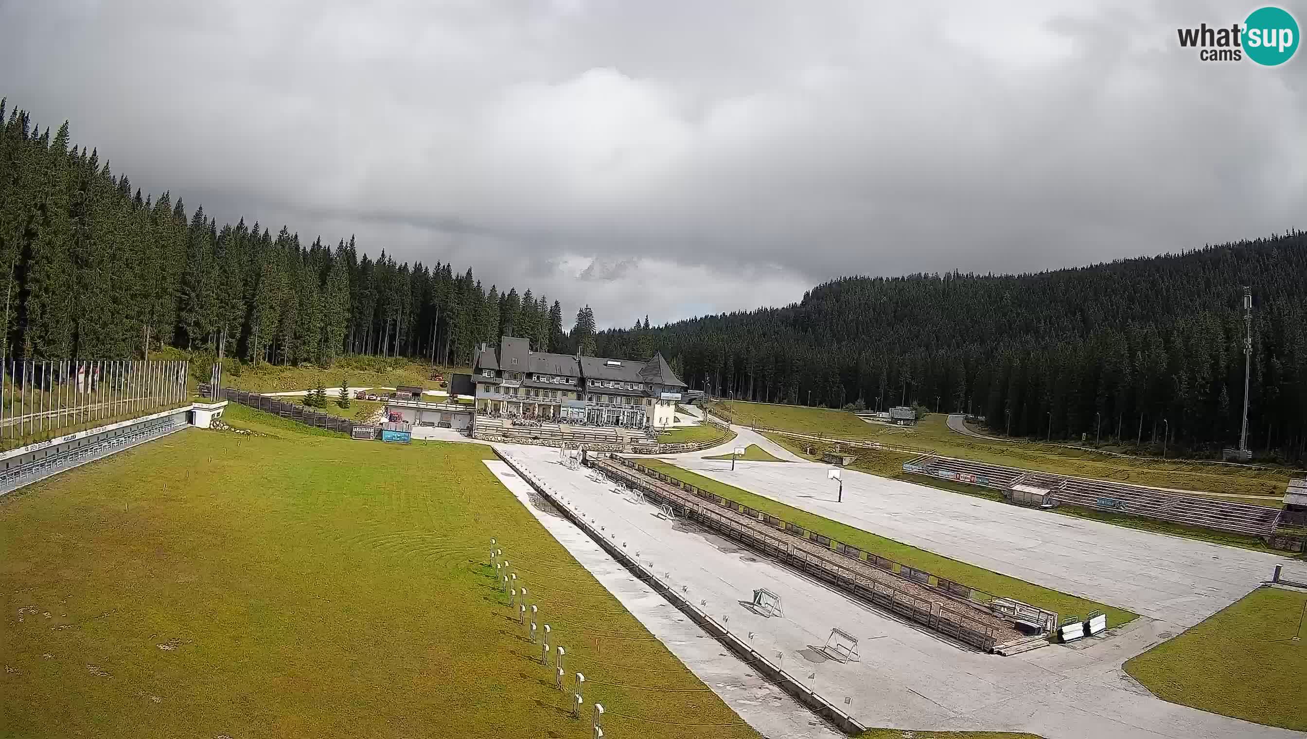 Webcam Pokljuka – Biathlon-Stadion Rudno Polje