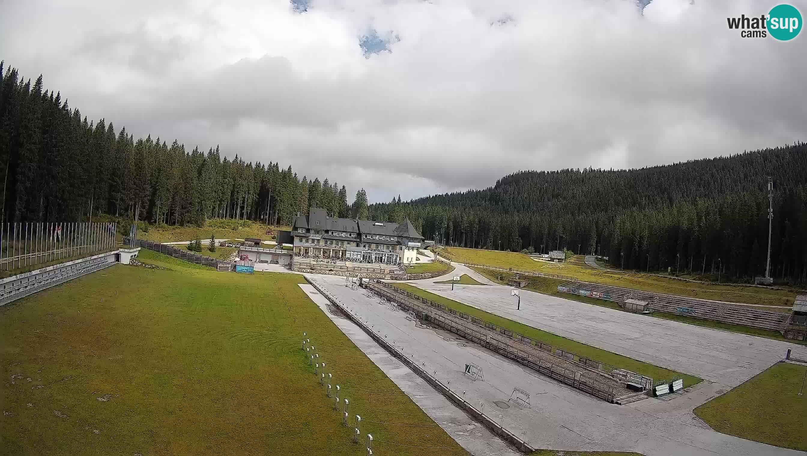 Webcam Pokljuka – Biathlon Stadium Live