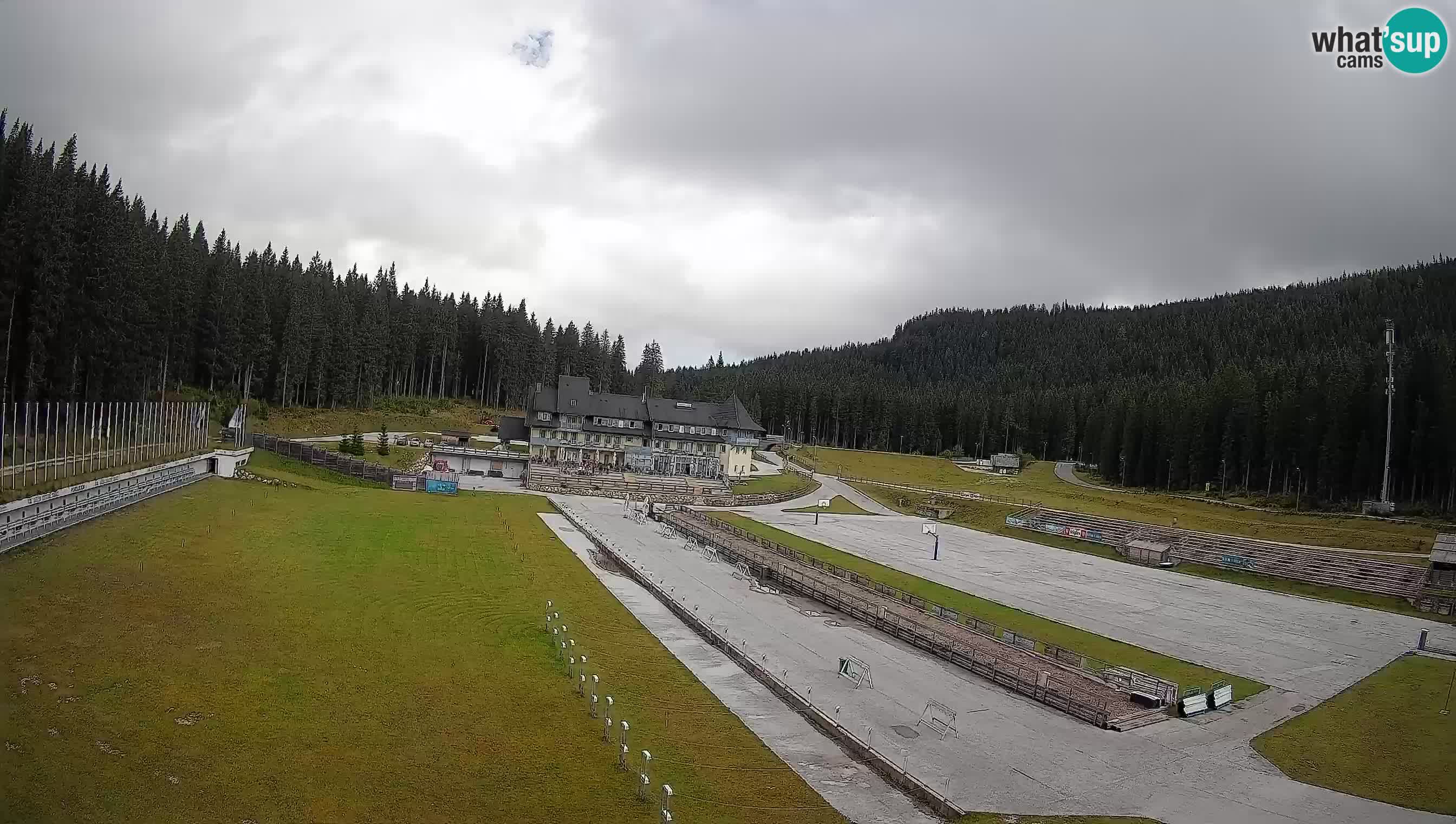 Webcam Pokljuka – Biathlon-Stadion Rudno Polje