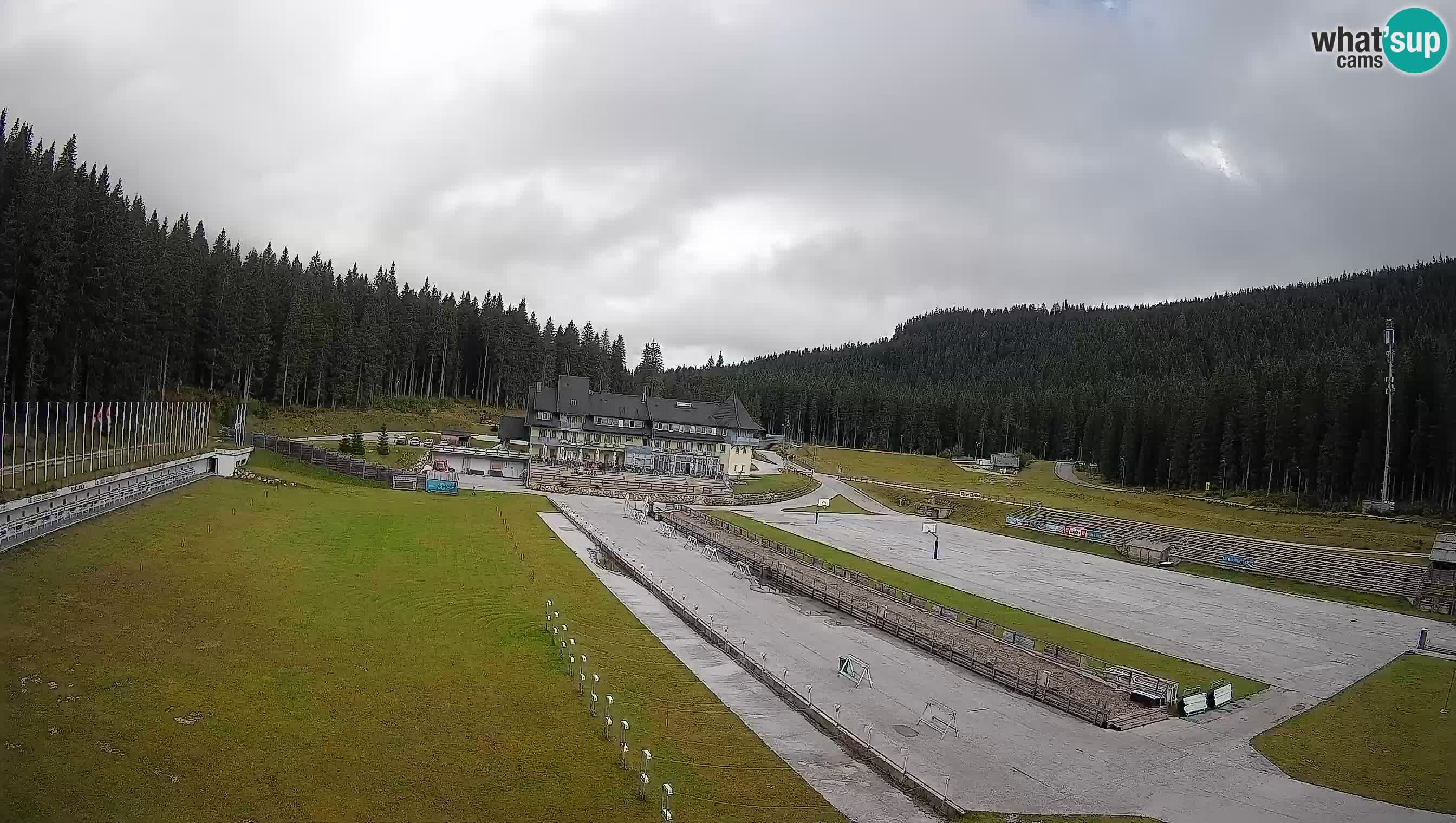 Webcam Pokljuka – Biathlon Stadium Live