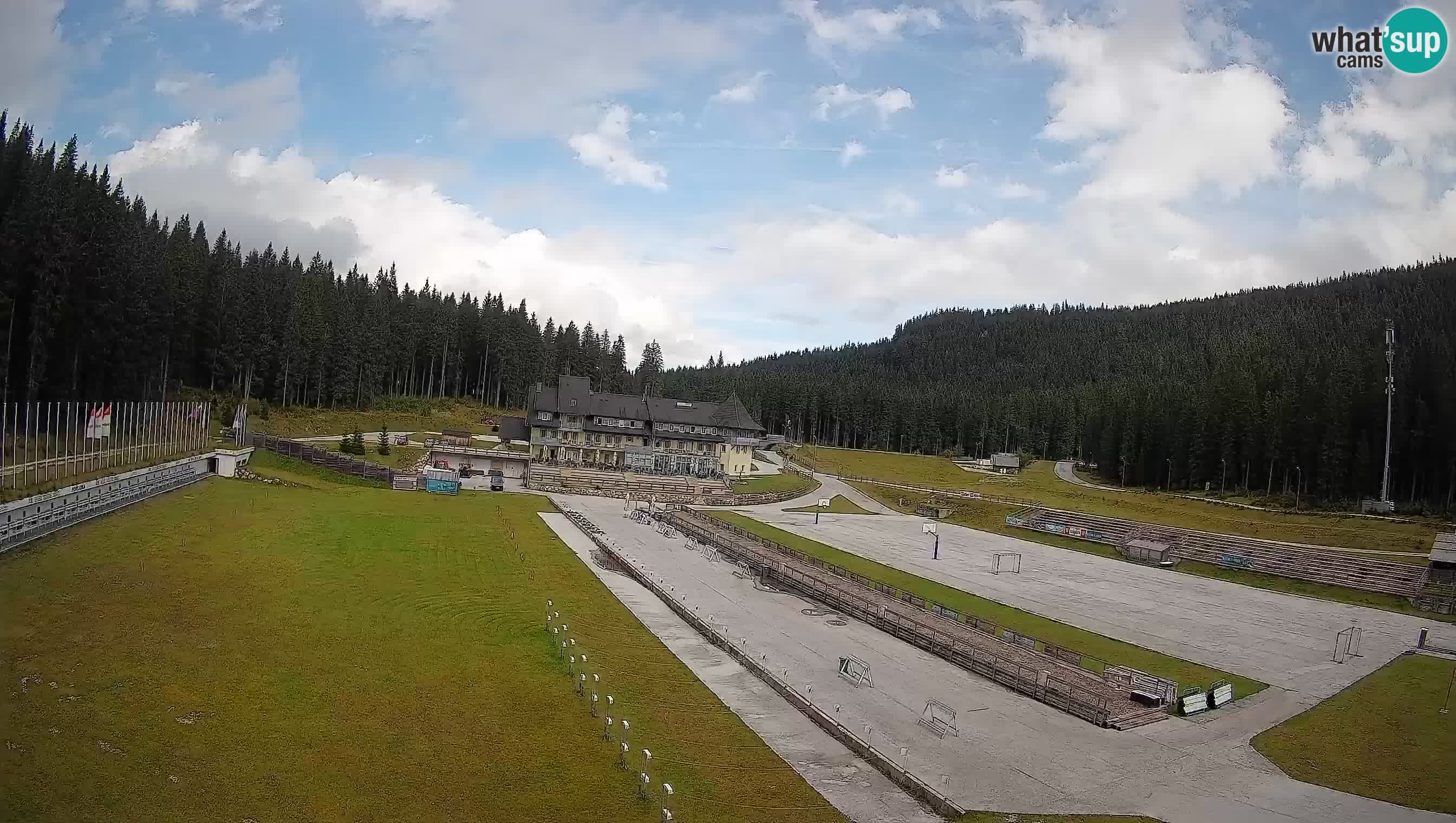 Webcam Pokljuka – Biathlon Stadium Live