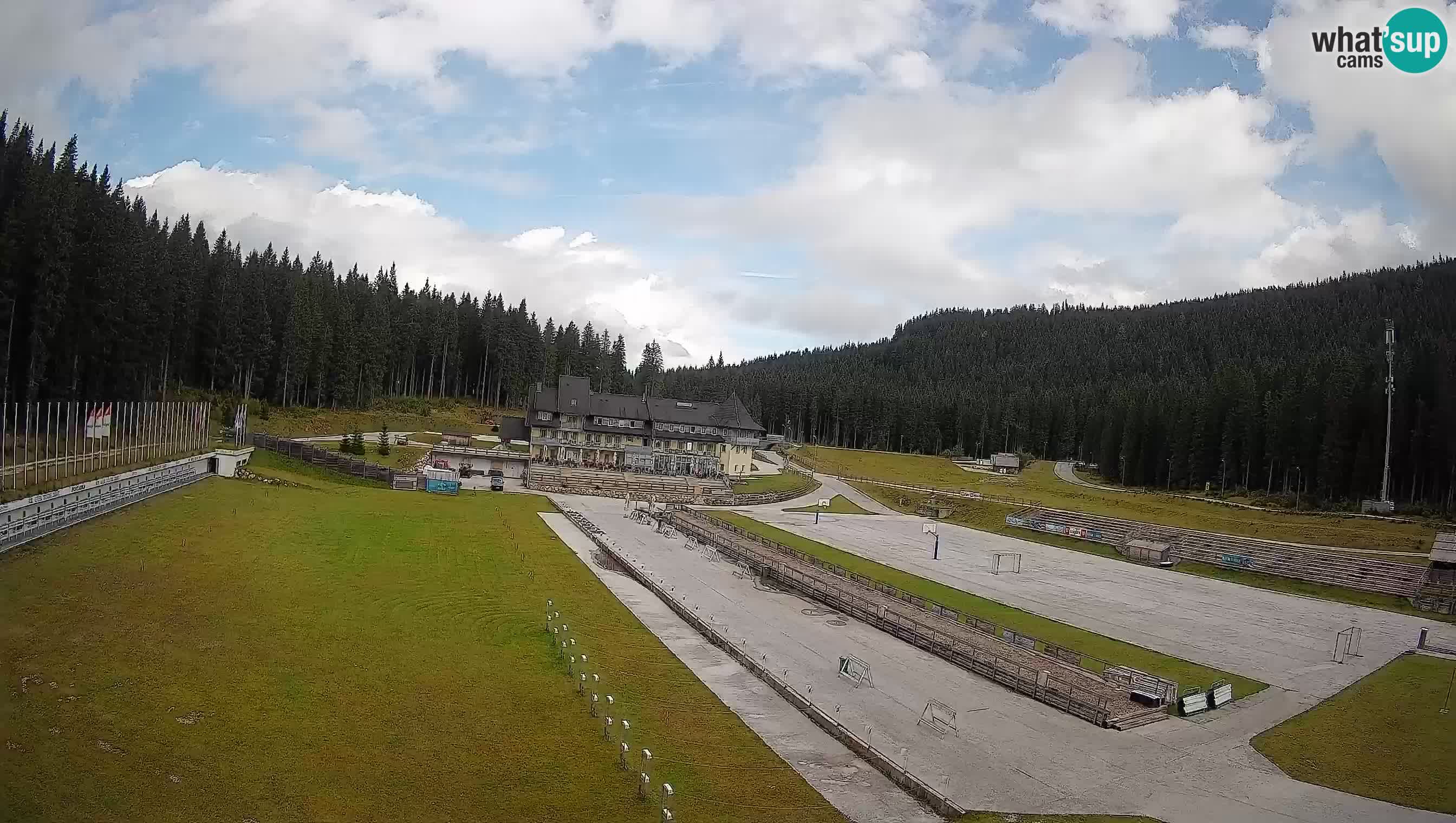 Webcam Pokljuka – Biathlon Stadium Live
