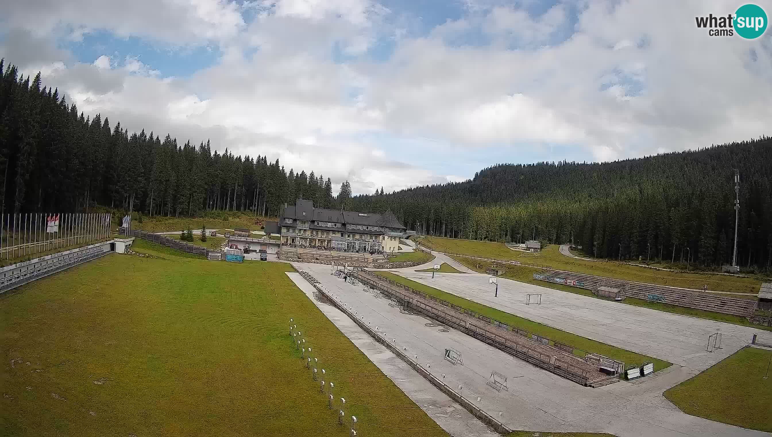 Webcam Pokljuka – Biathlon Stadium Live