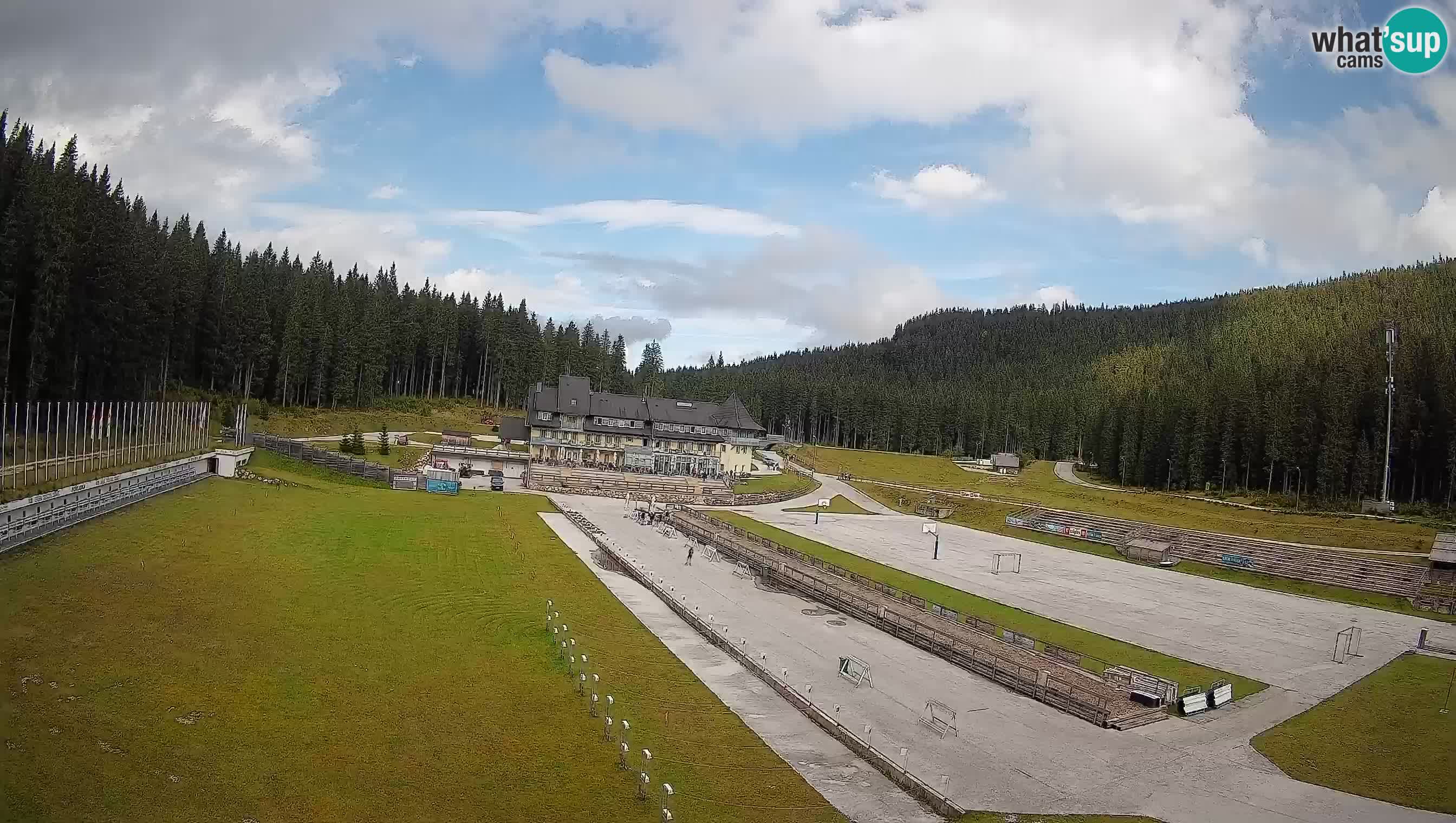 Webcam Pokljuka – Biathlon-Stadion Rudno Polje