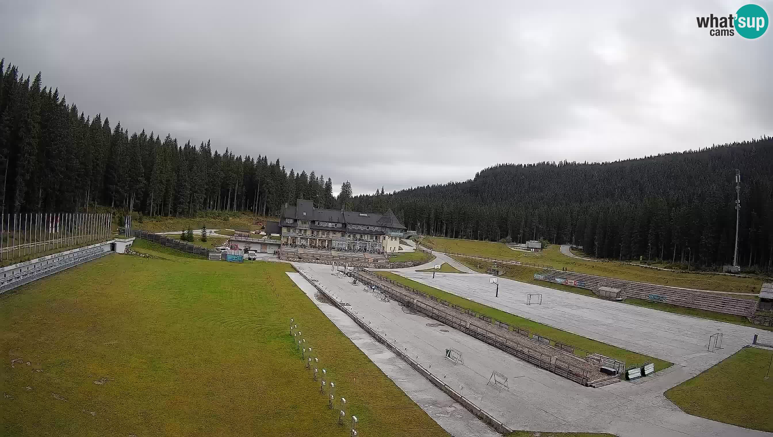 Webcam Pokljuka – Biathlon-Stadion Rudno Polje