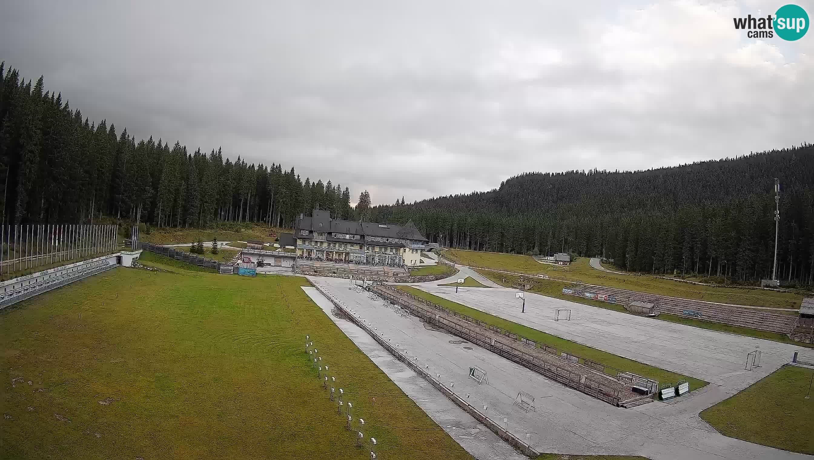 Webcam Pokljuka – Biathlon Stadium Live