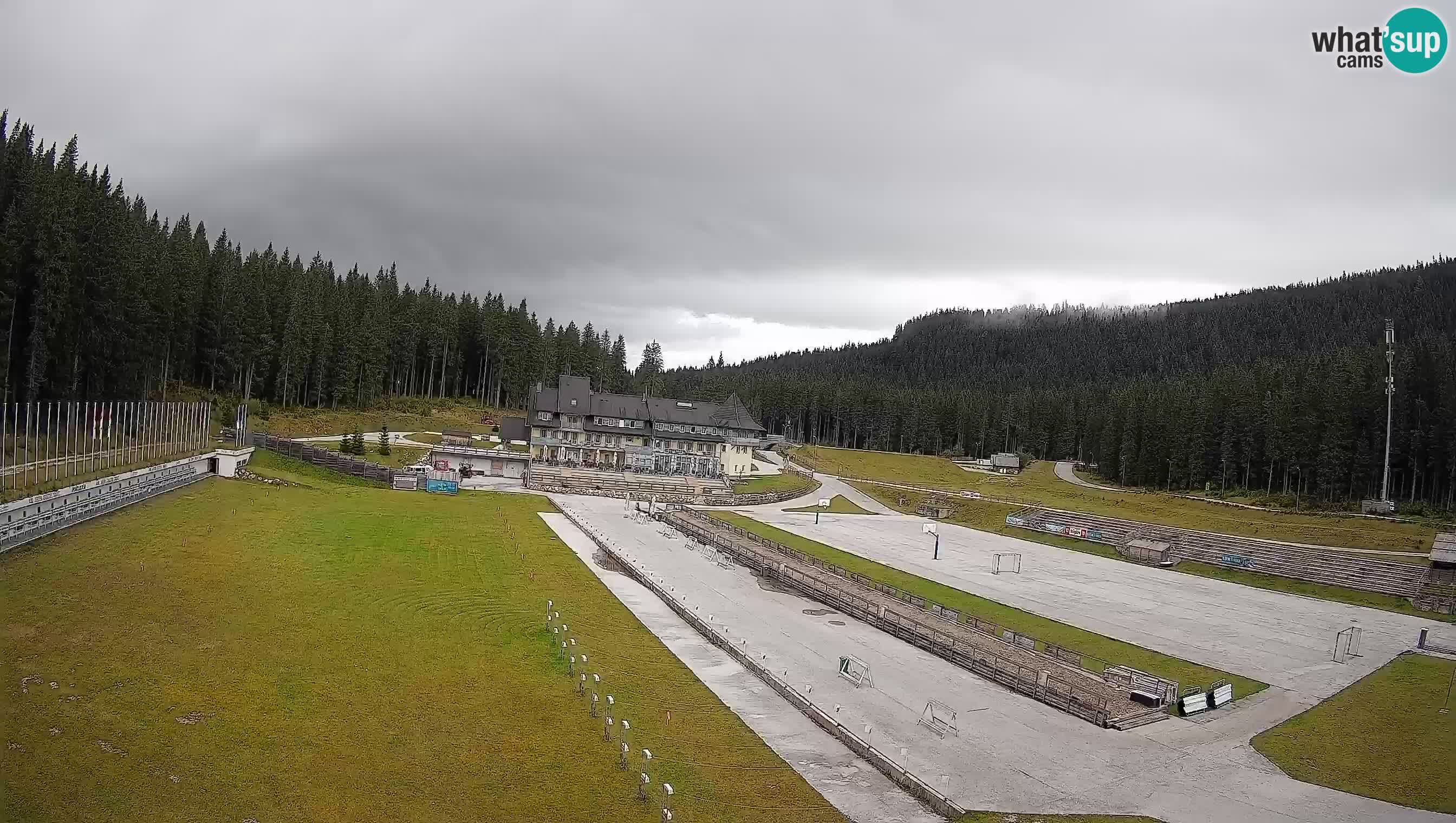 Webcam Pokljuka – Biathlon-Stadion Rudno Polje