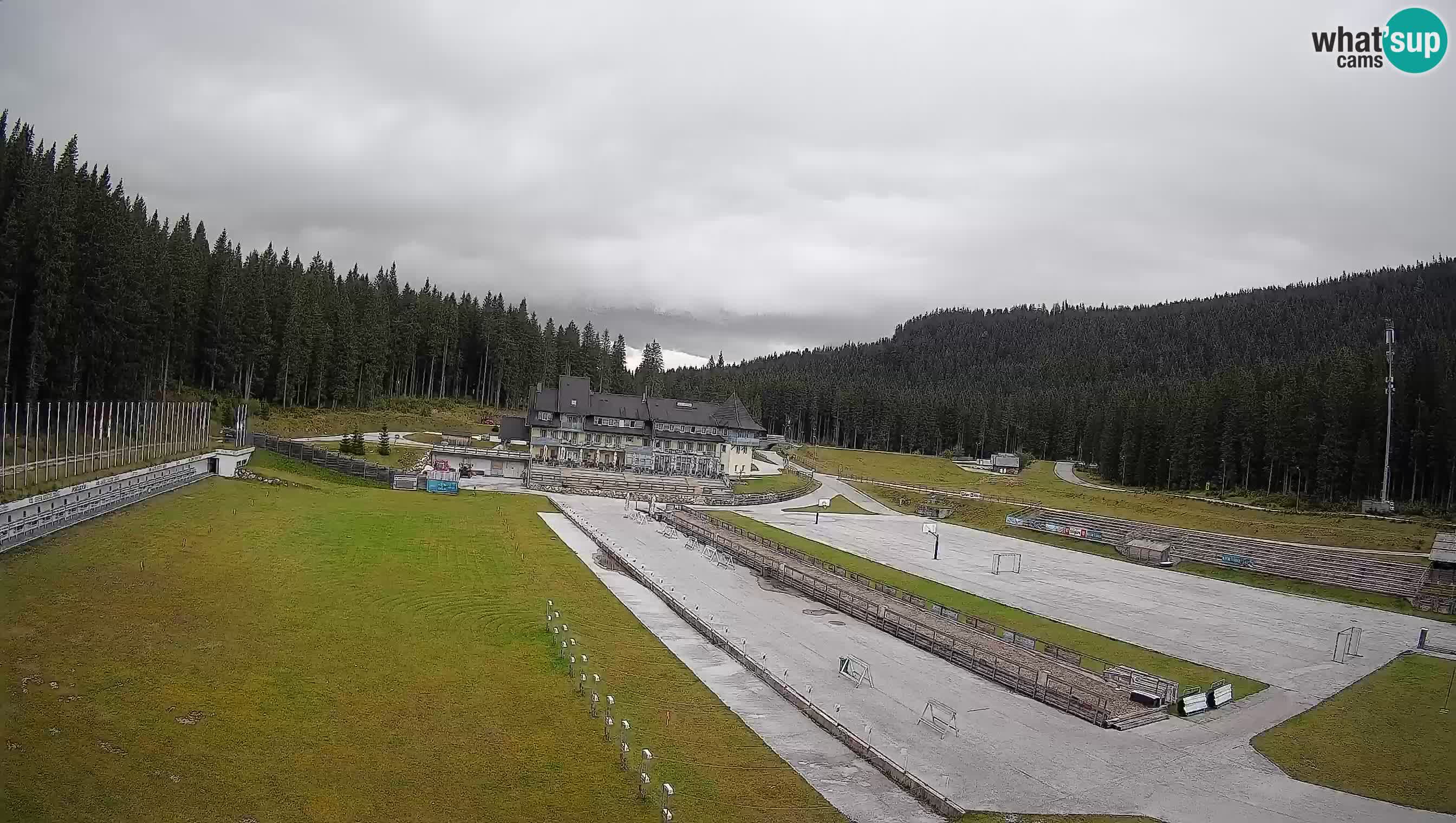 Webcam Pokljuka – Biathlon Stadium Live