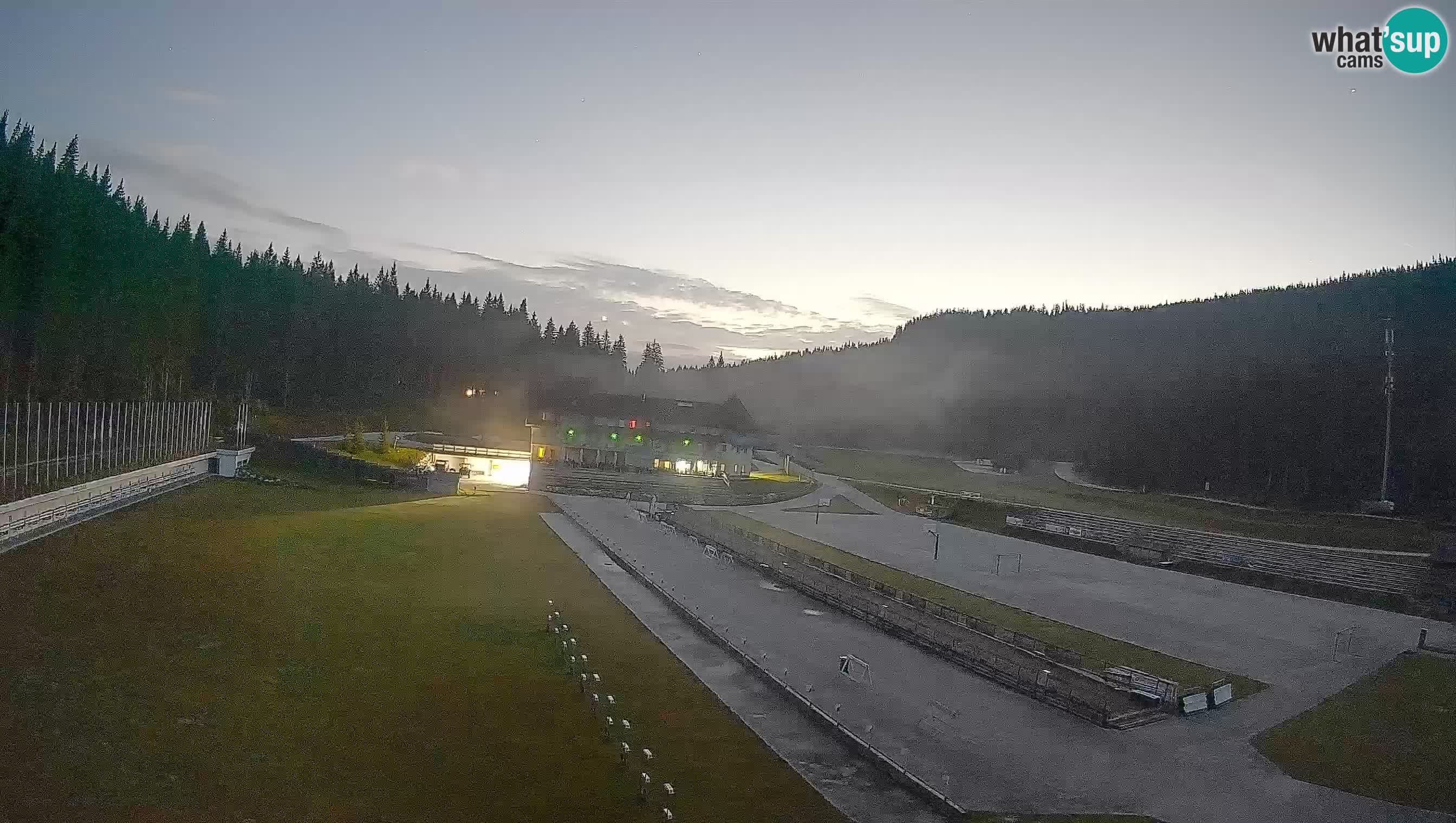 Webcam Pokljuka – Biathlon Stadium Live